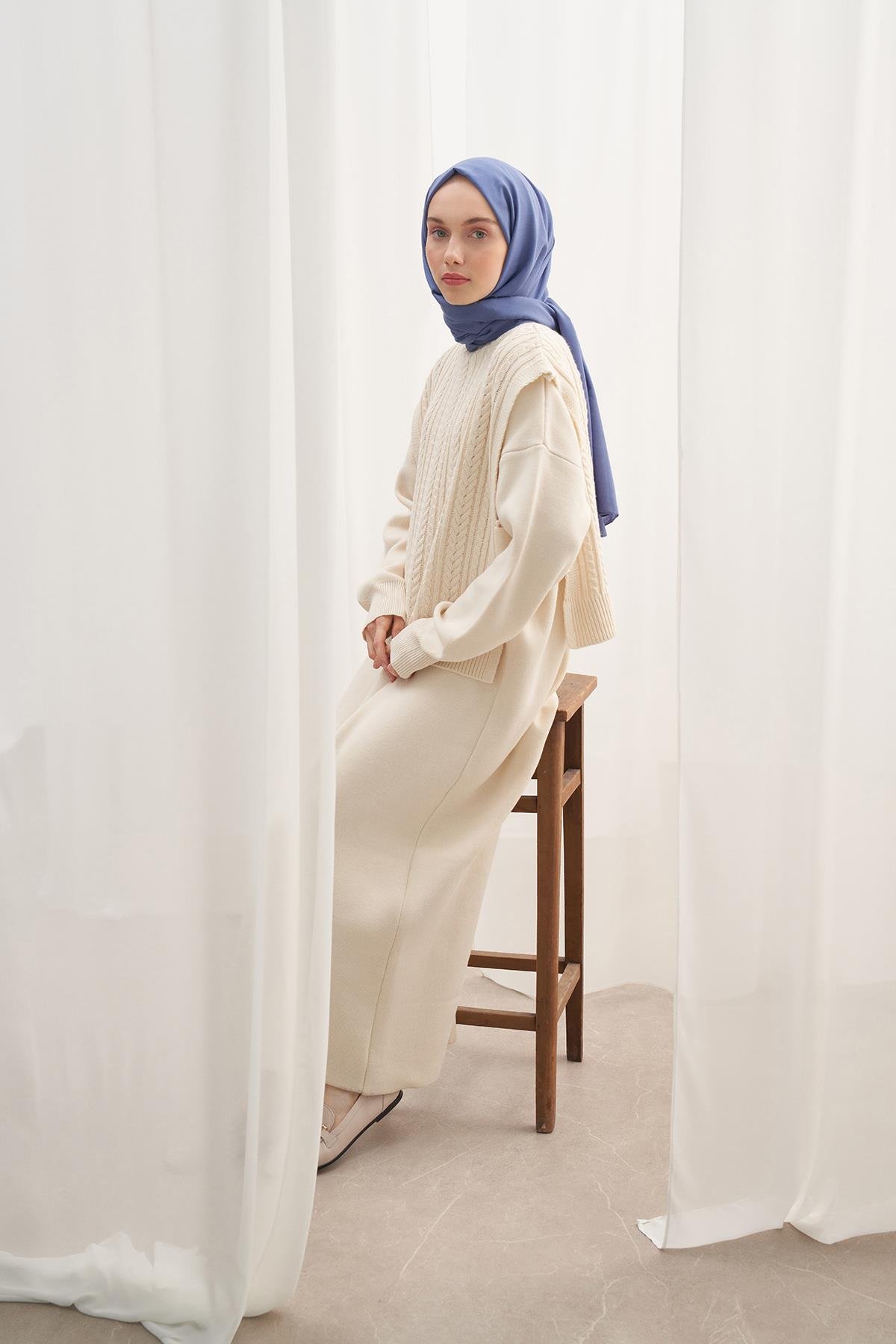 Compact Soft Şal Kot Mavisi