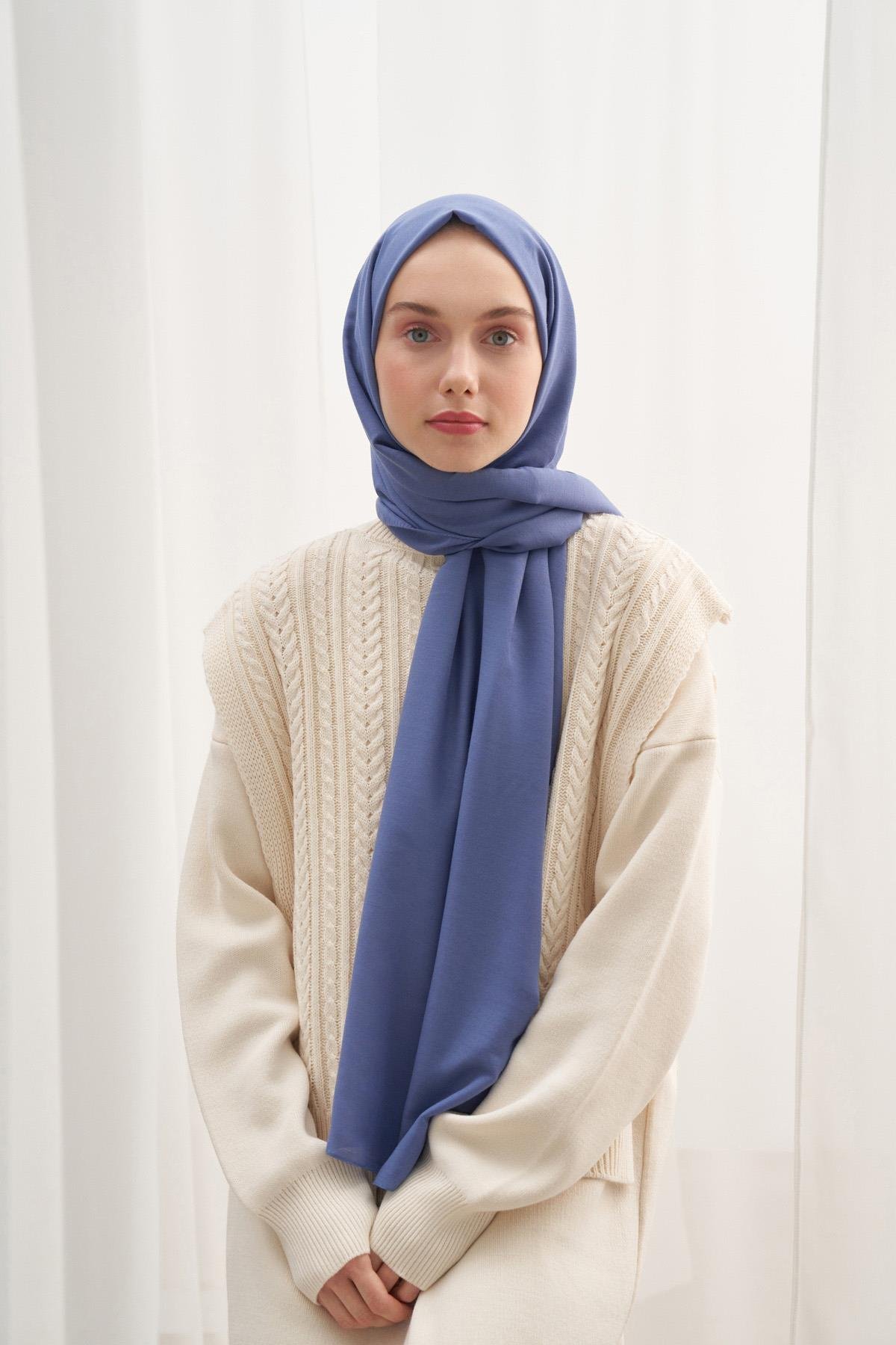 Compact Soft Şal Kot Mavisi