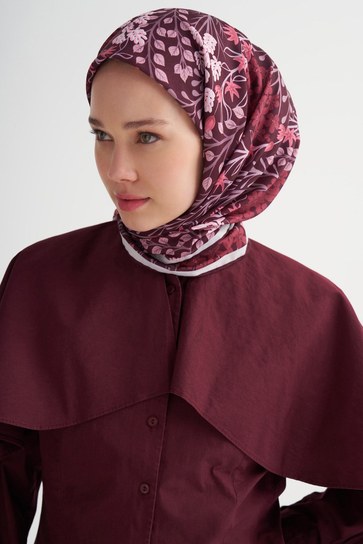 Else Soft Eşarp Mürdüm