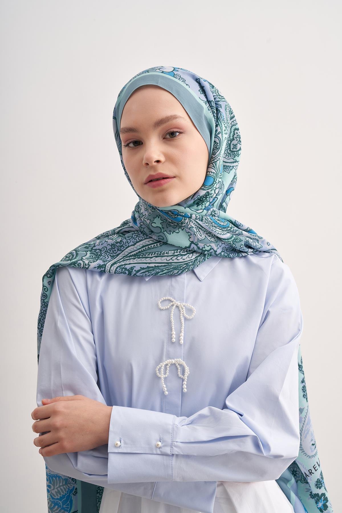 Royal Okyanus Vela Floş Şal