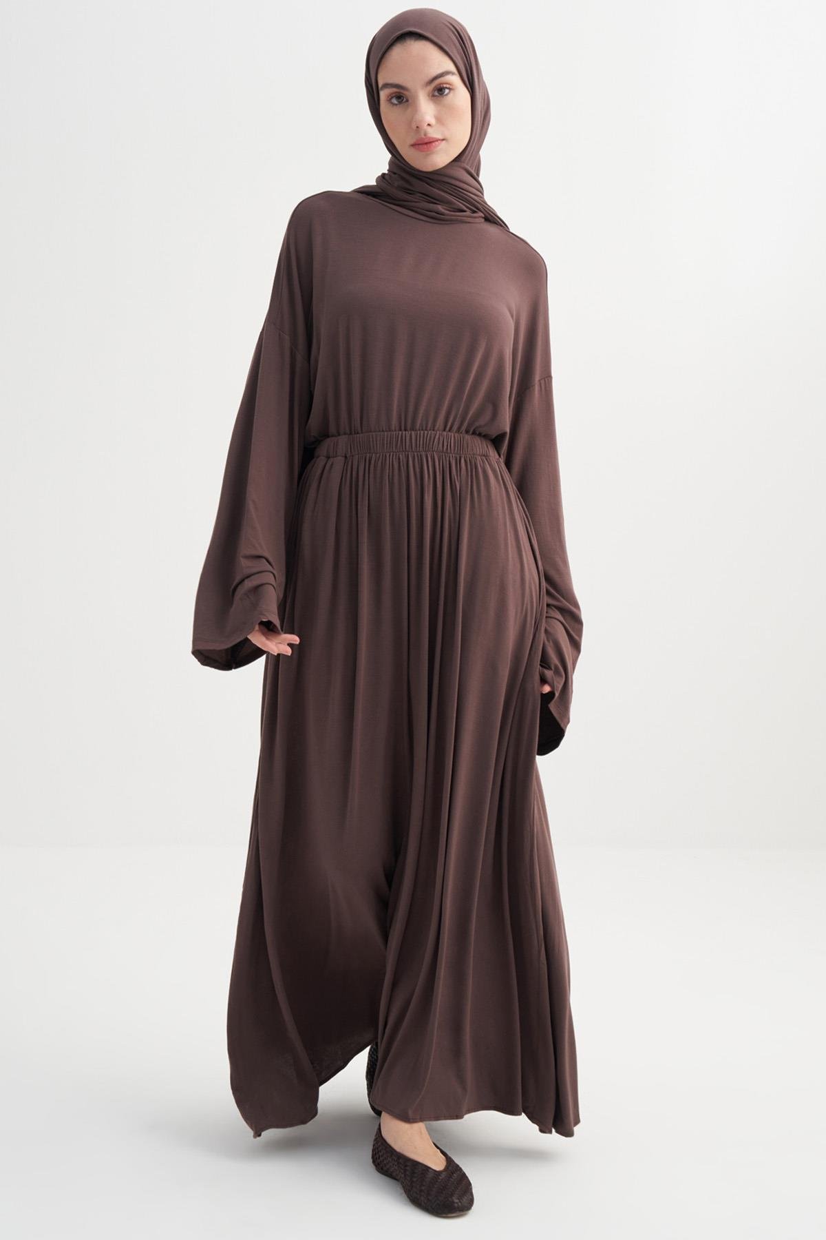 Micro Modal Etek Kahve