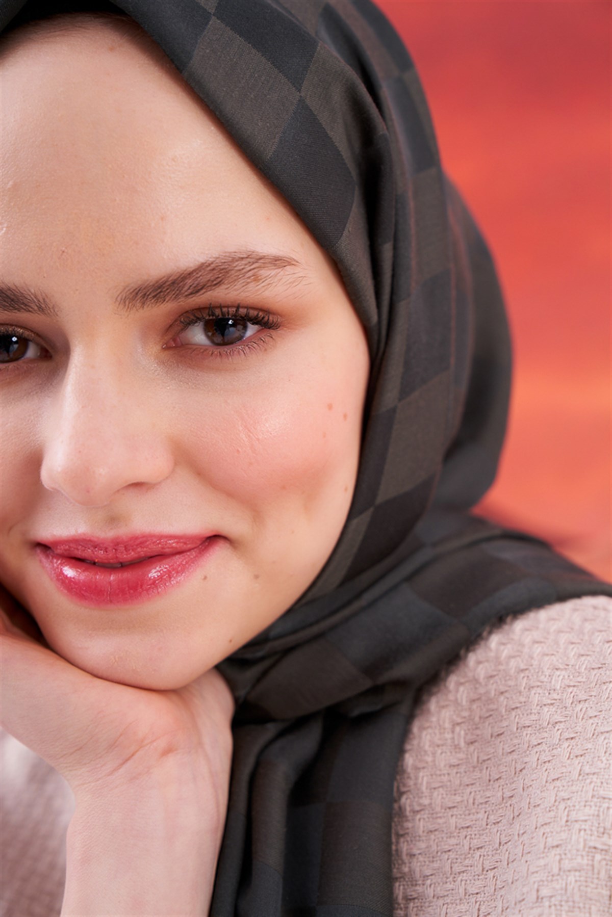 Dama Jakar İtalyan İpekli Şal Haki