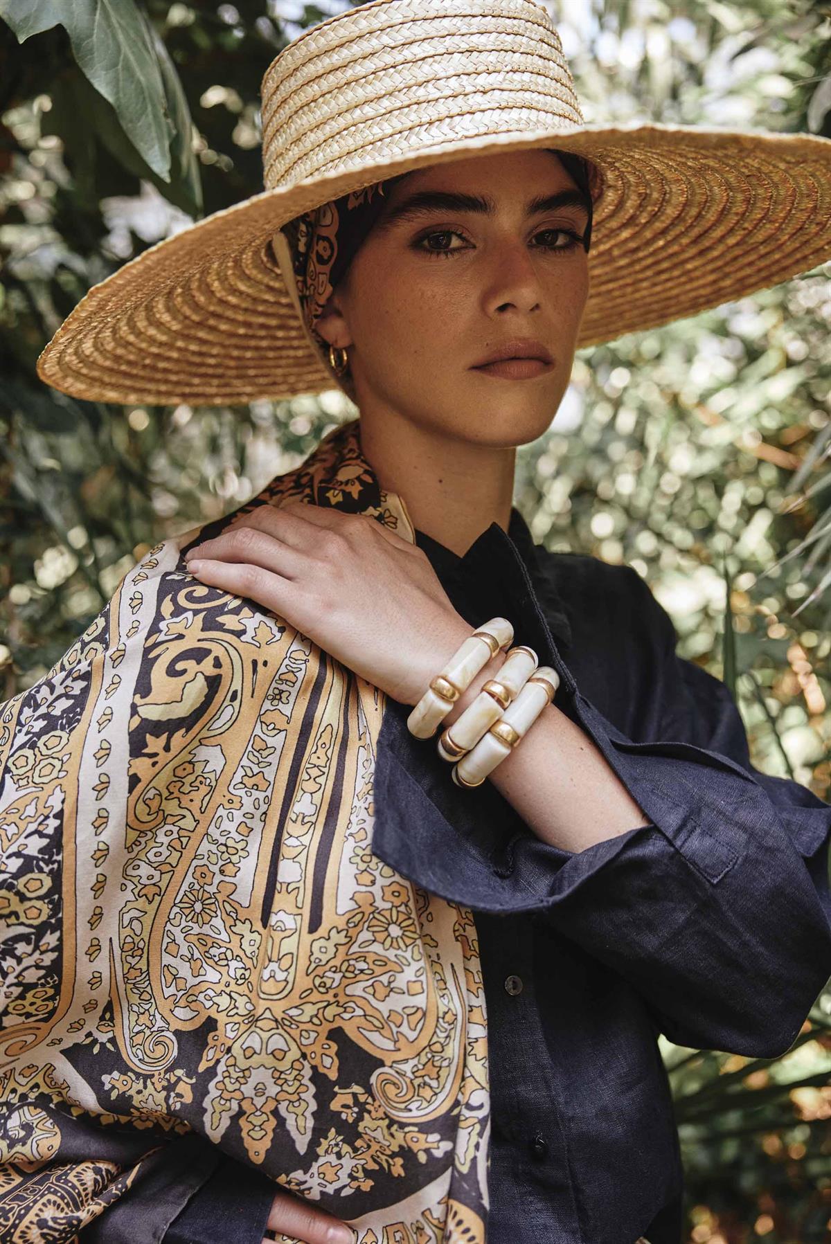 Desert Kahve Comfy İpek Şal