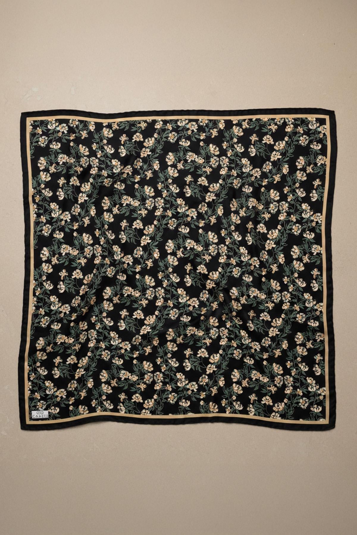 Florina Soft Eşarp Siyah