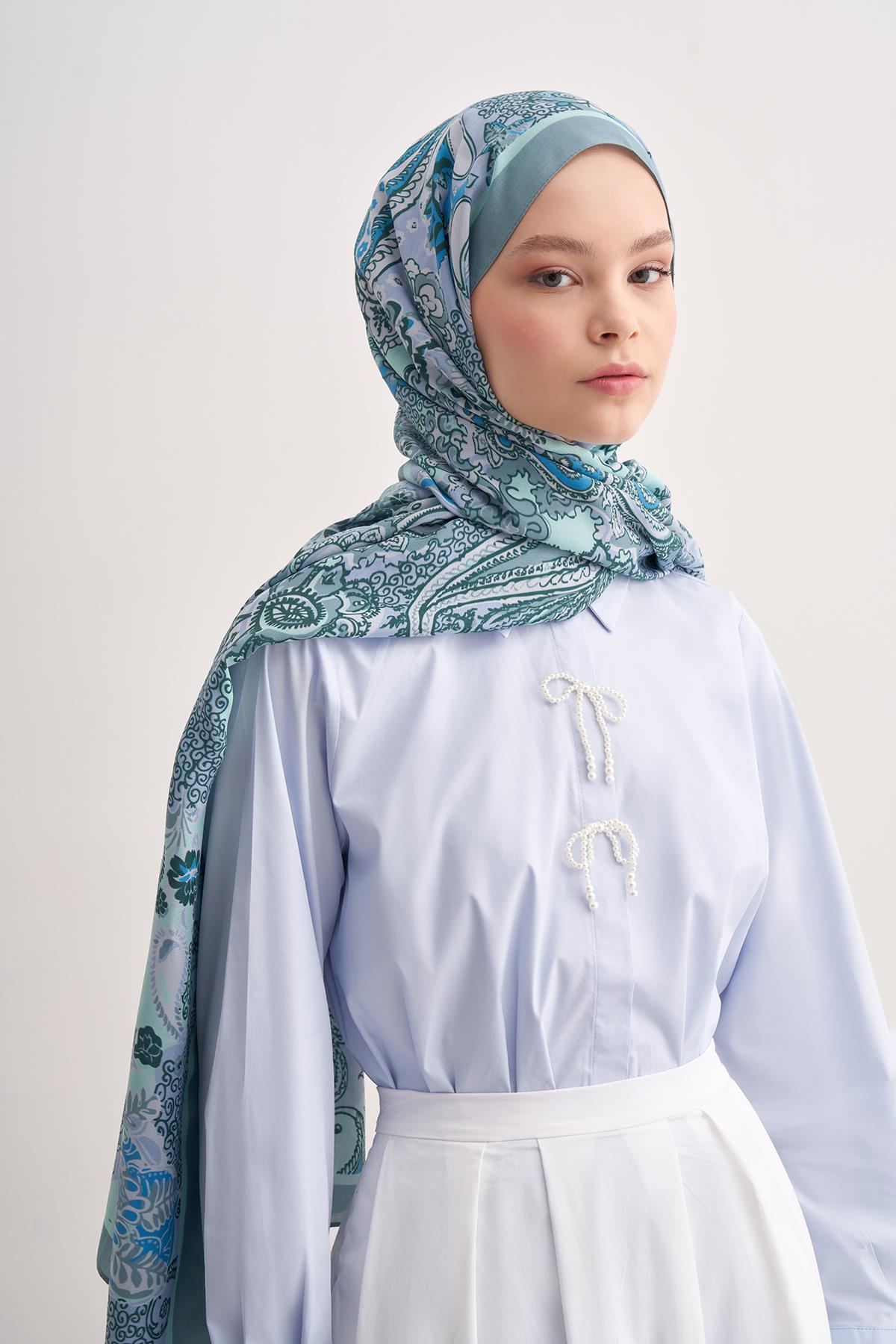 Royal Okyanus Vela Floş Şal