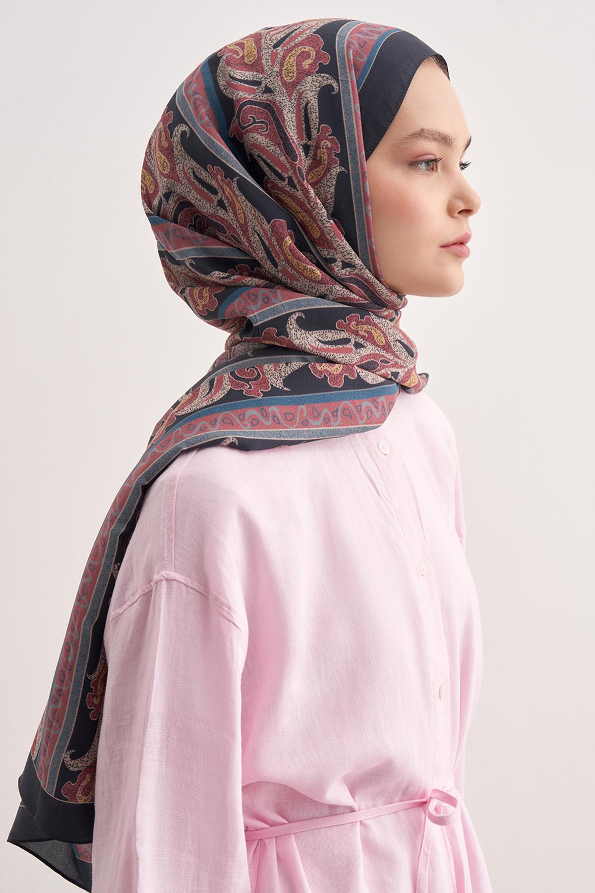 Glow Soft Pembe Vela Floş Şal