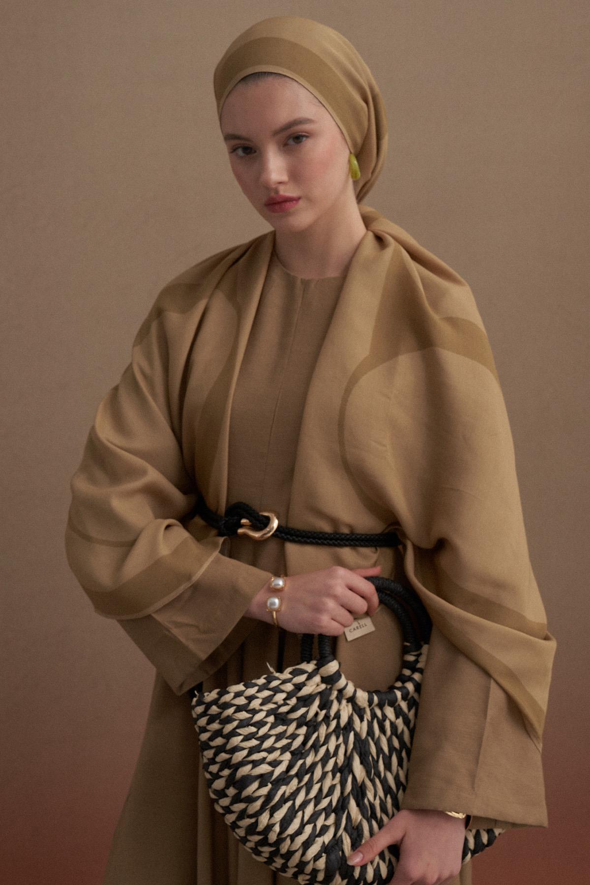 Linea Hardal  Monogram Floş Şal