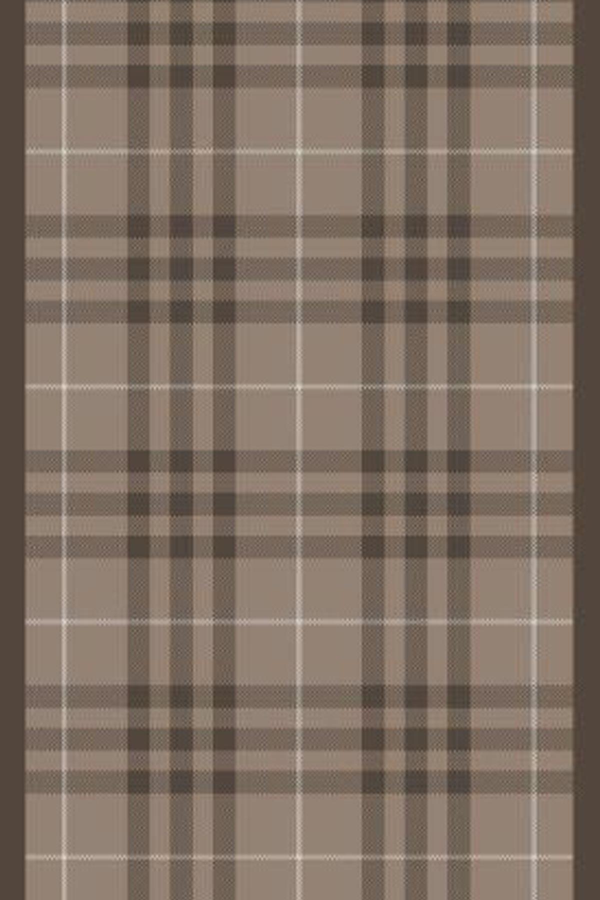 Echo Pamuk Şal Cuadros Küllü Kahve