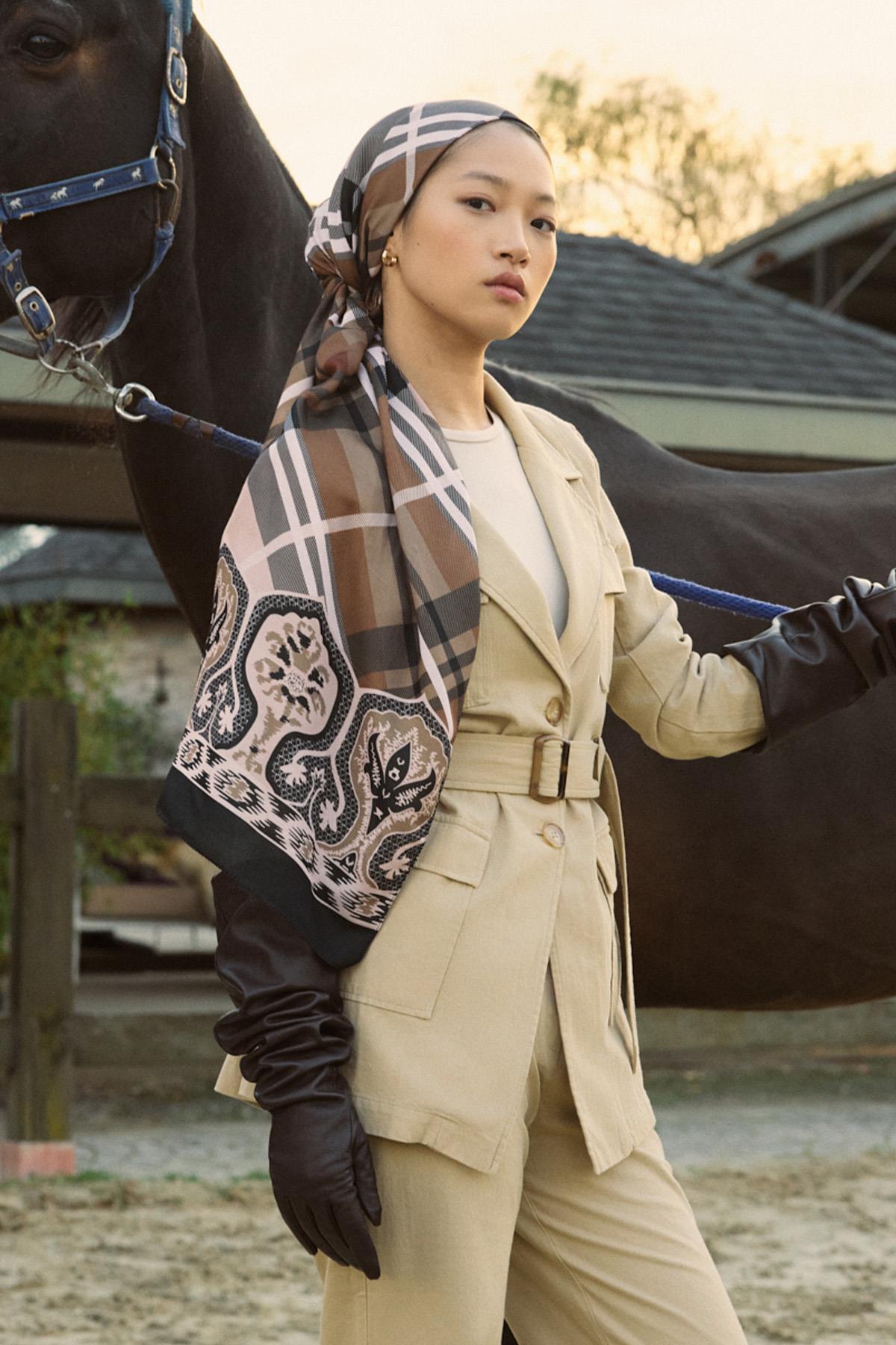 Echo Pamuk Şal Rustic Camel