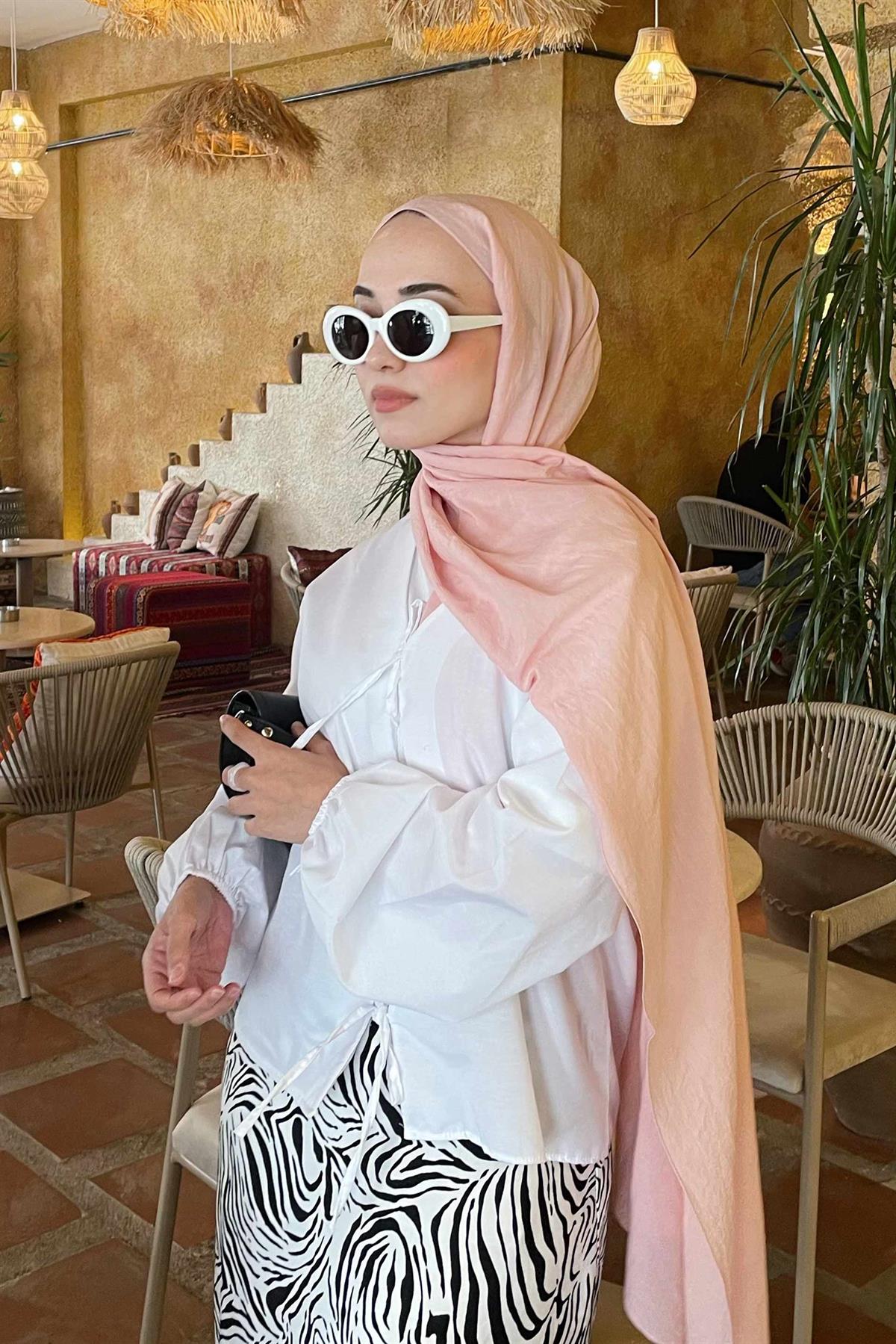 Ennur Türkün Tercihi Organik  Kırışık  Şal Pudra