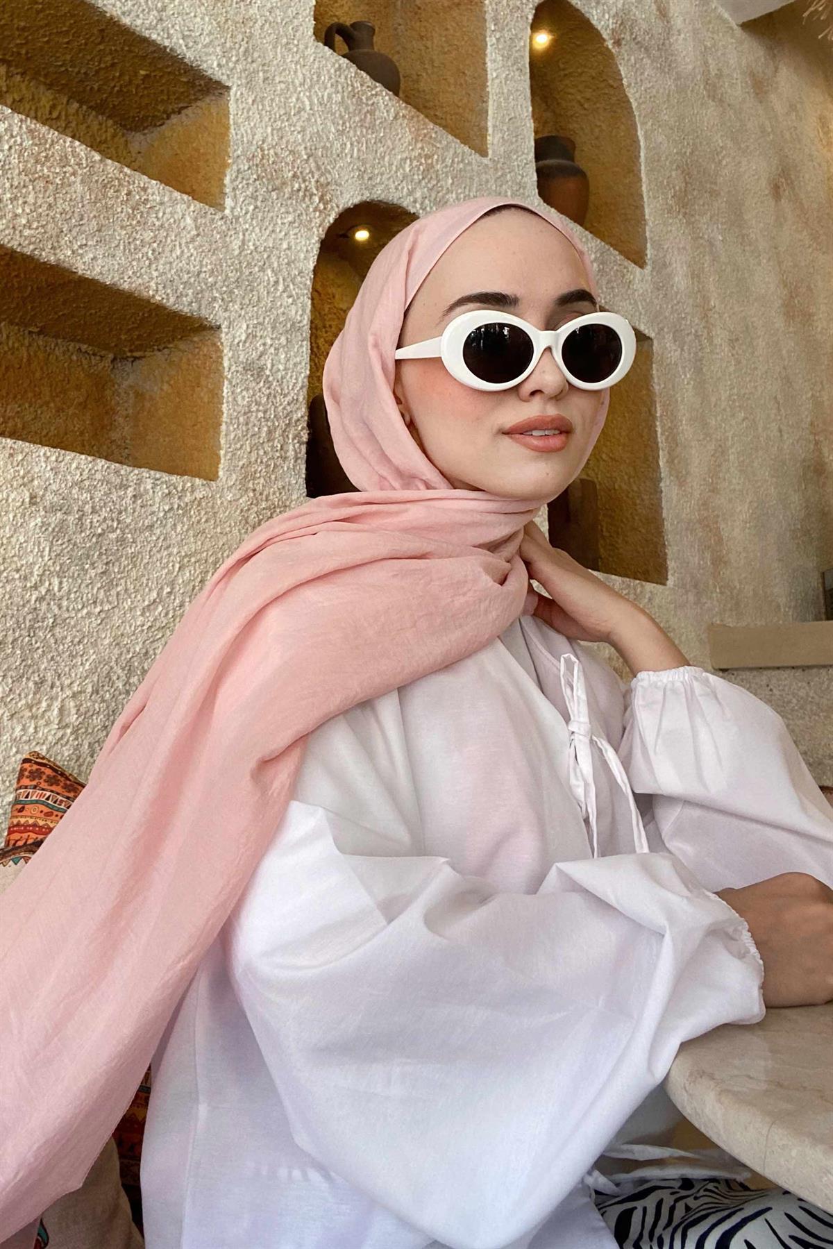 Ennur Türkün Tercihi Organik  Kırışık  Şal Pudra