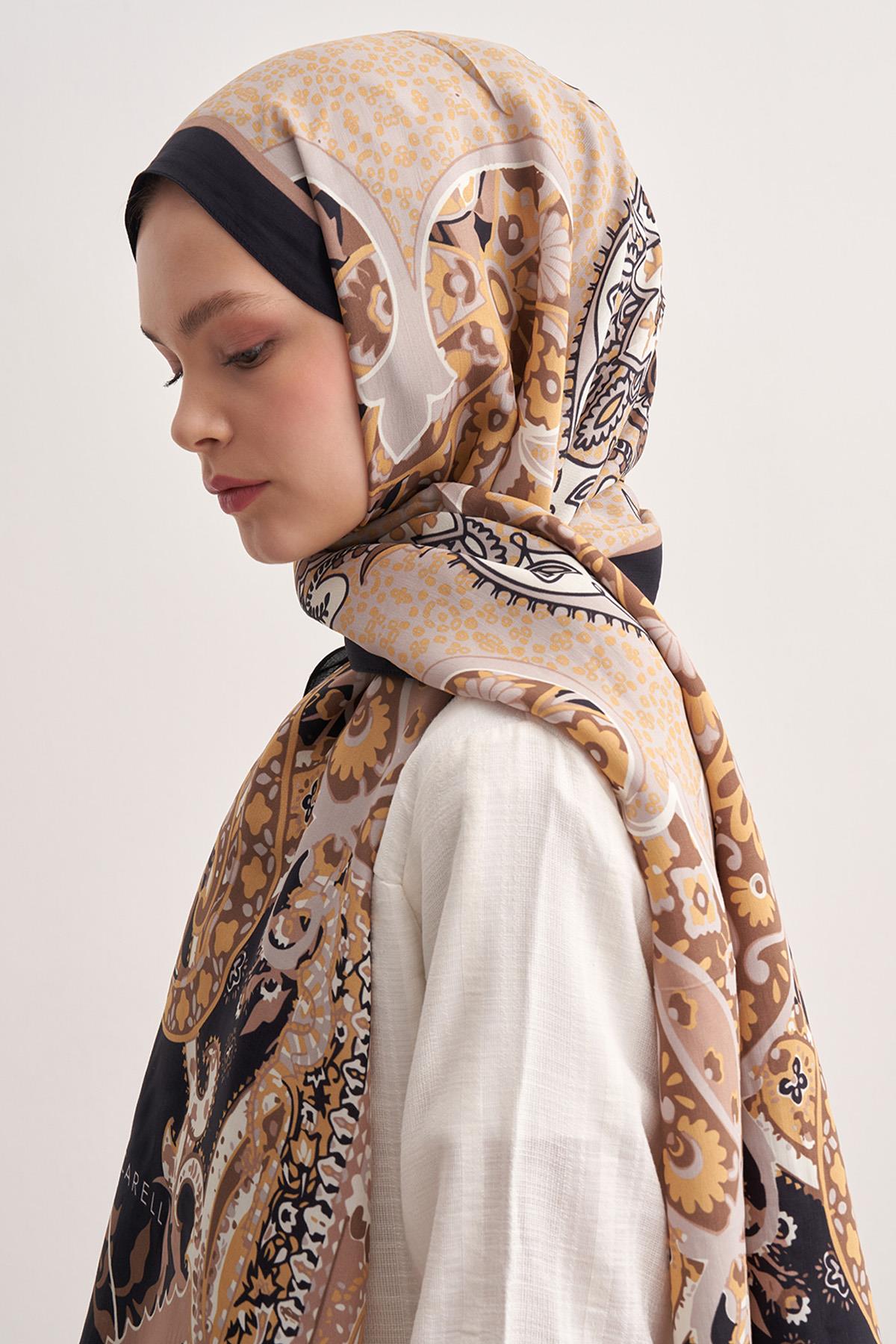 Lune Vizon Vela Floş Şal