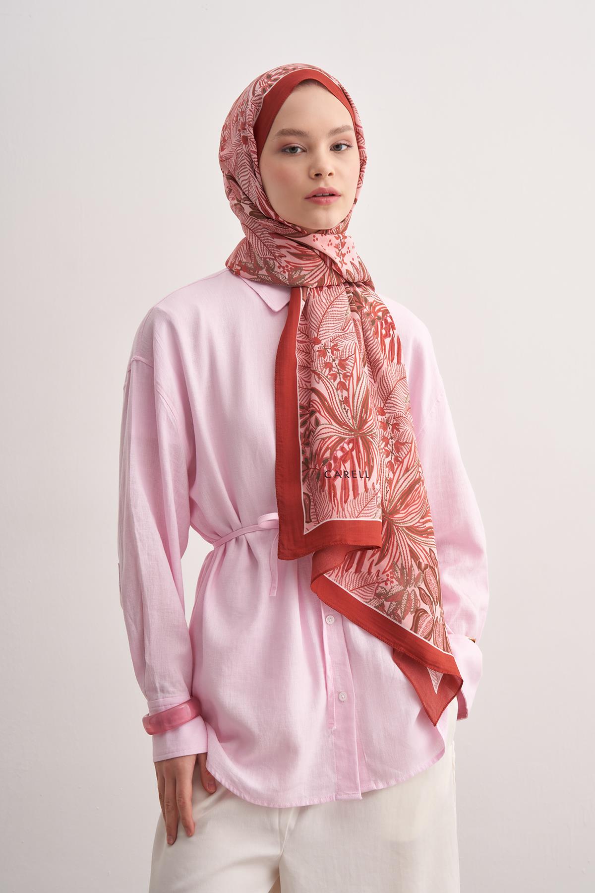 Lily Mercan Vela Floş Şal