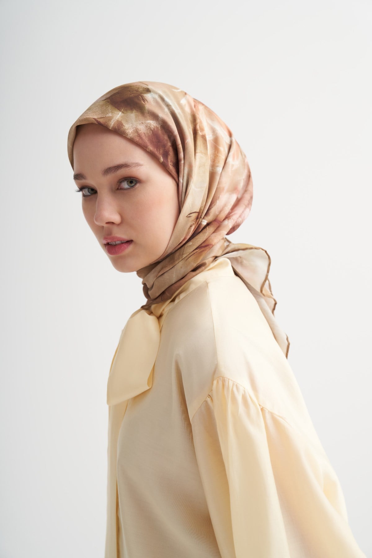 Bloomia Soft Eşarp Sarı