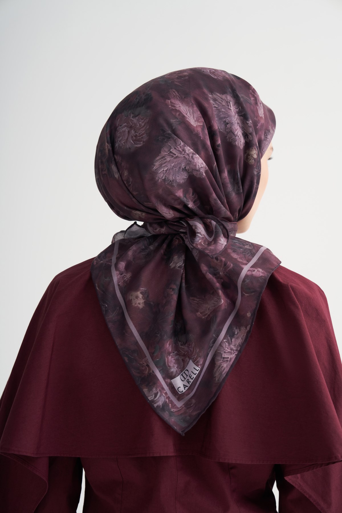 Batik Soft Eşarp Mürdüm
