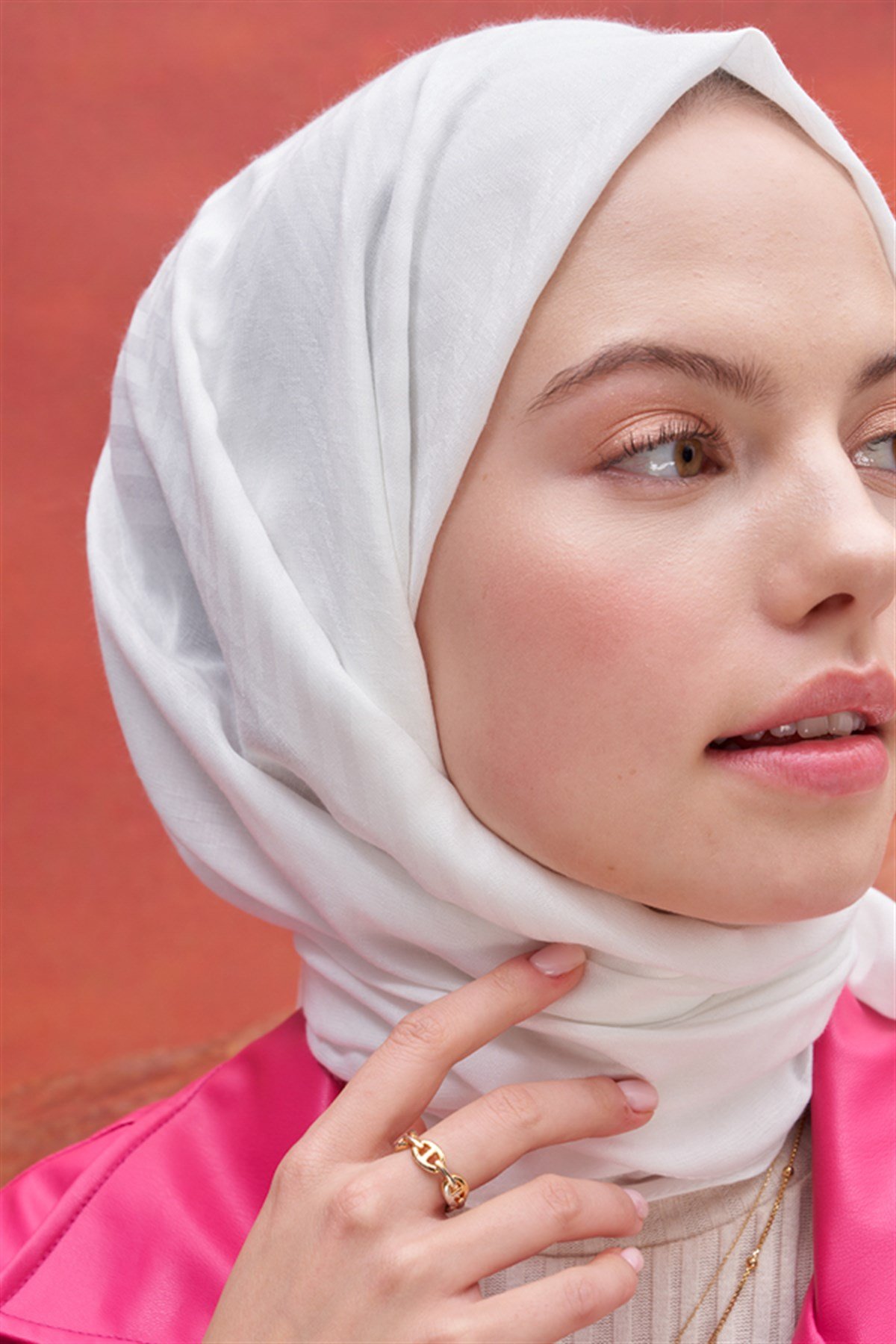 Fasone Modal Jakar Şal Ekru