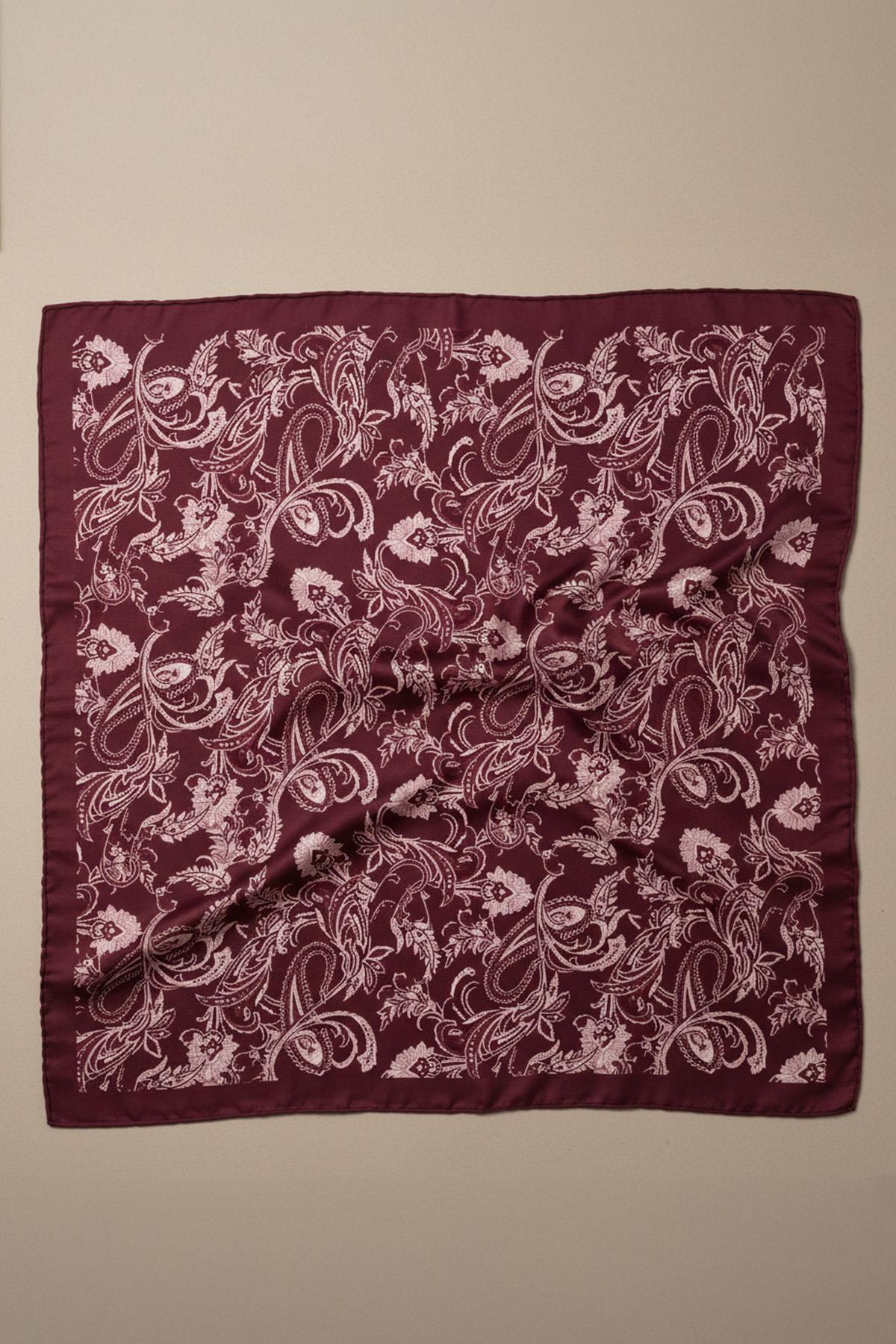Amaris Soft Eşarp Bordo