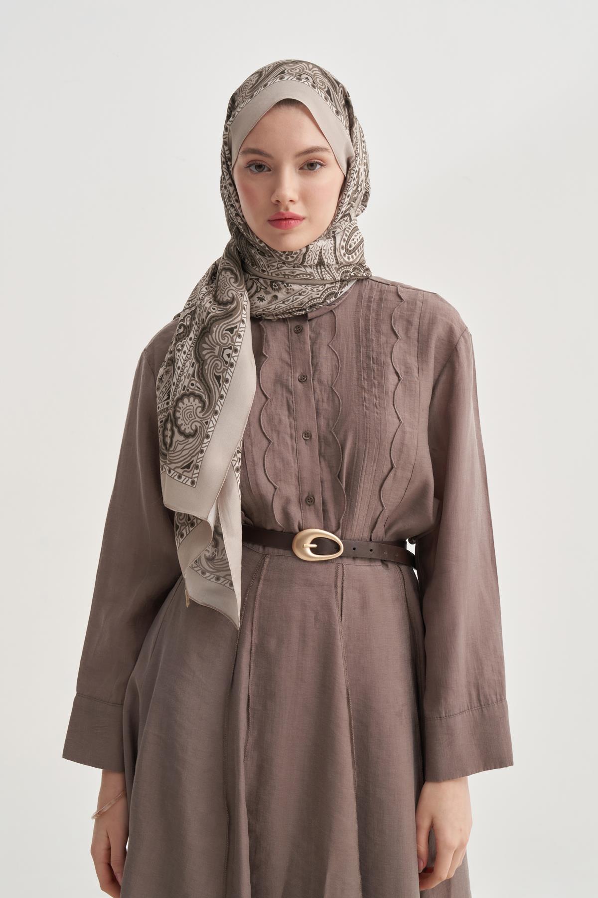 Ravena Kum Beji Nilla Pamuklu Şal