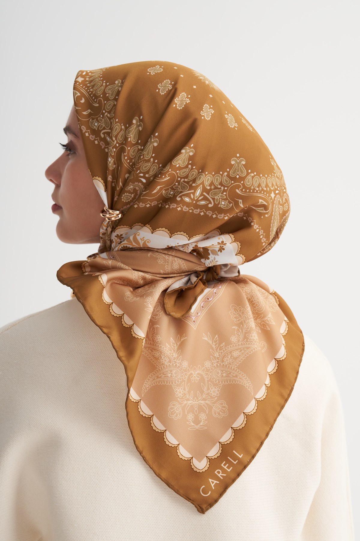 Ashen Hardal Twill Eşarp