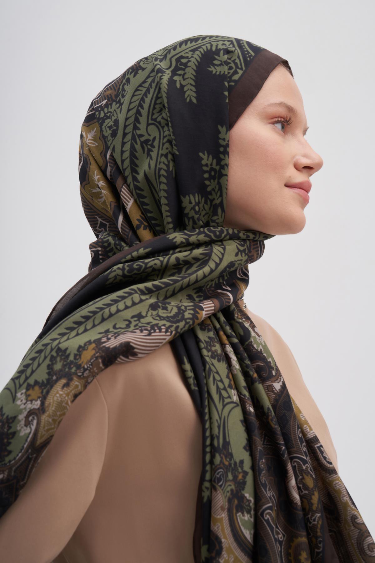 Harmony Acı Kahve Early İpek Şal