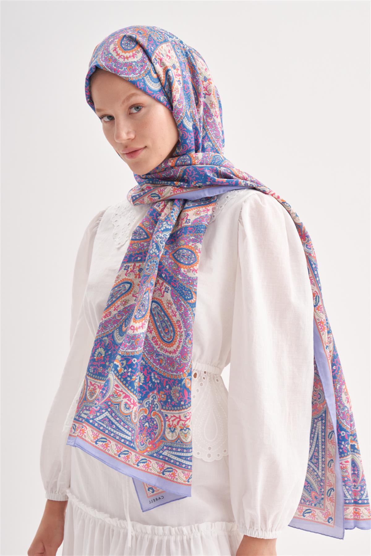 Harmony Lila Comfy İpek Şal