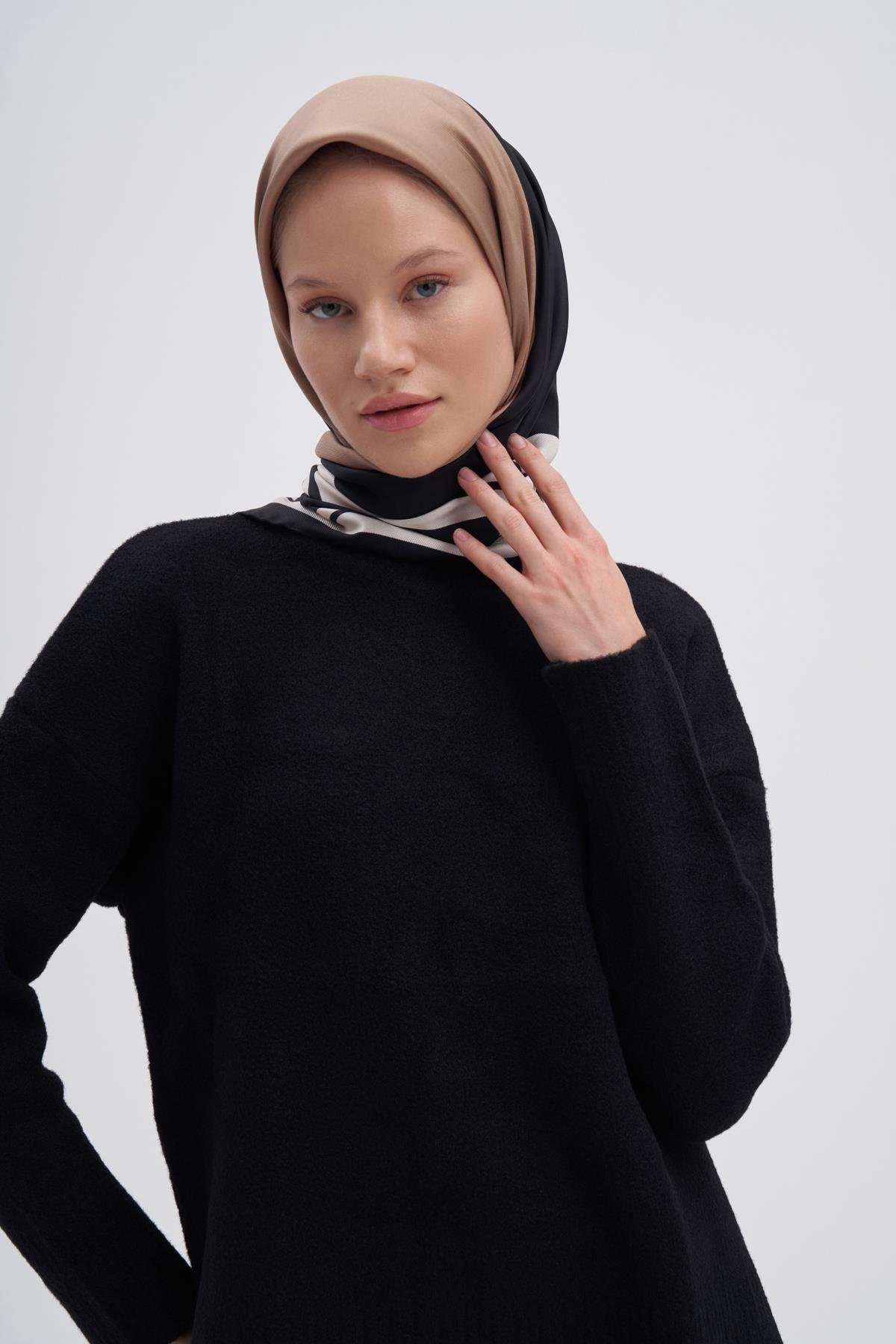 Manesa Vizon Mulbary İpek Eşarp