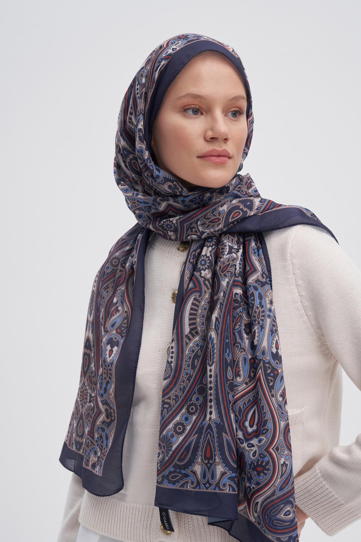 Marbella Krem Nilla Pamuklu Şal