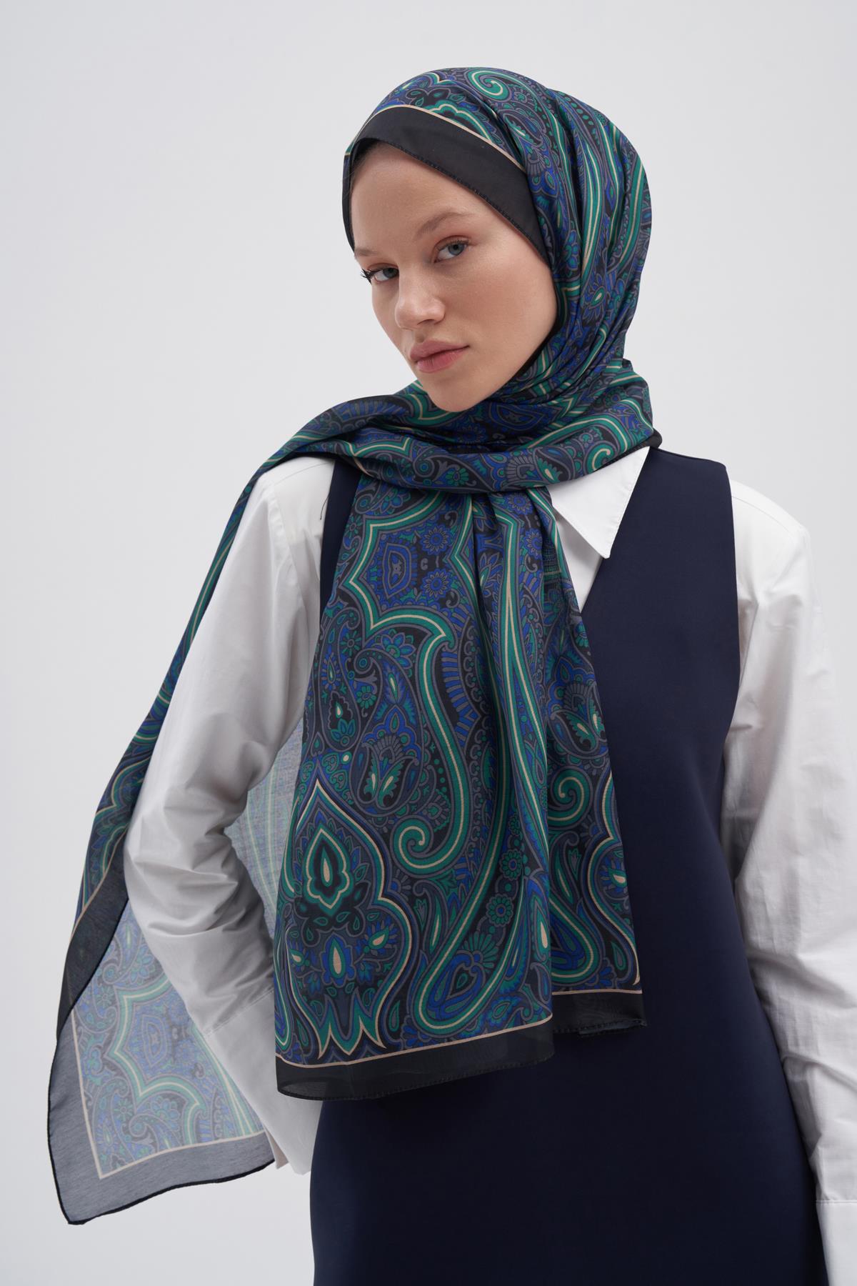 Marbella Okyanus Nilla Pamuklu Şal