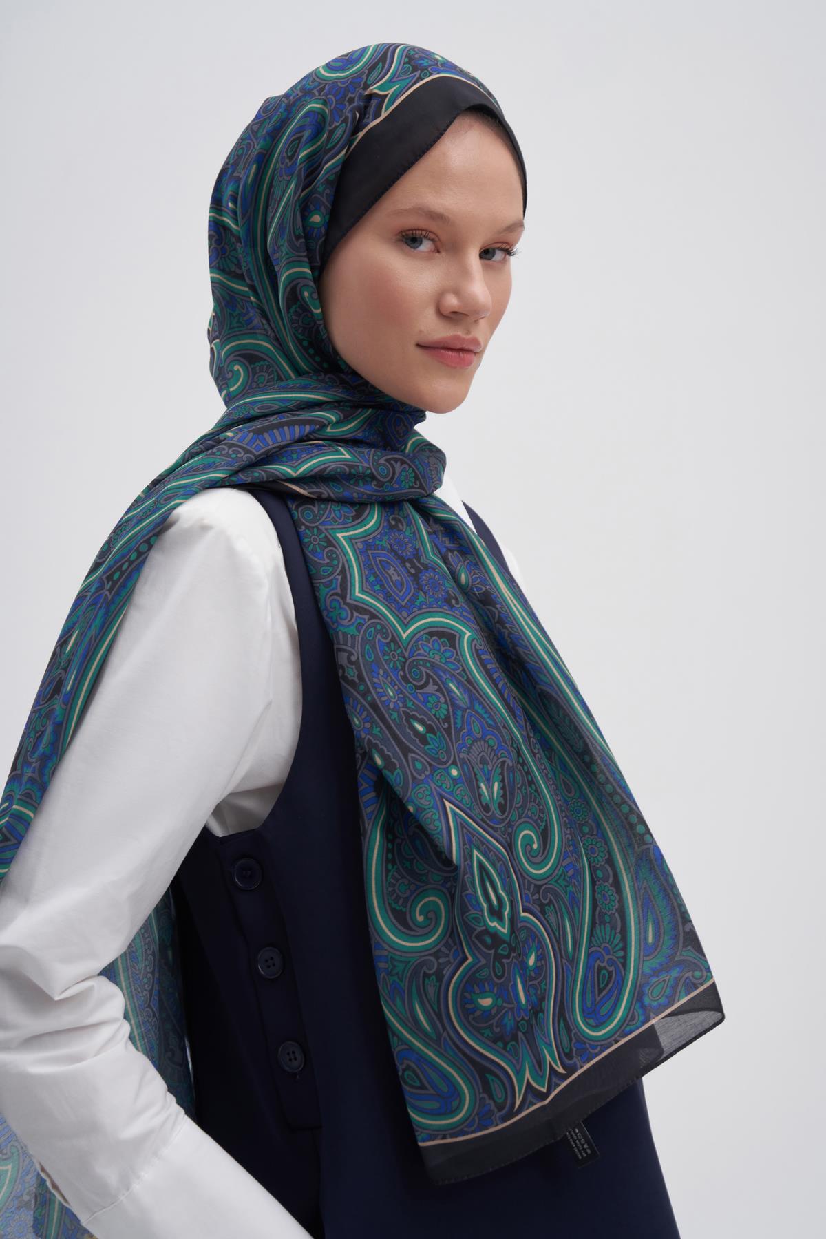 Marbella Okyanus Nilla Pamuklu Şal