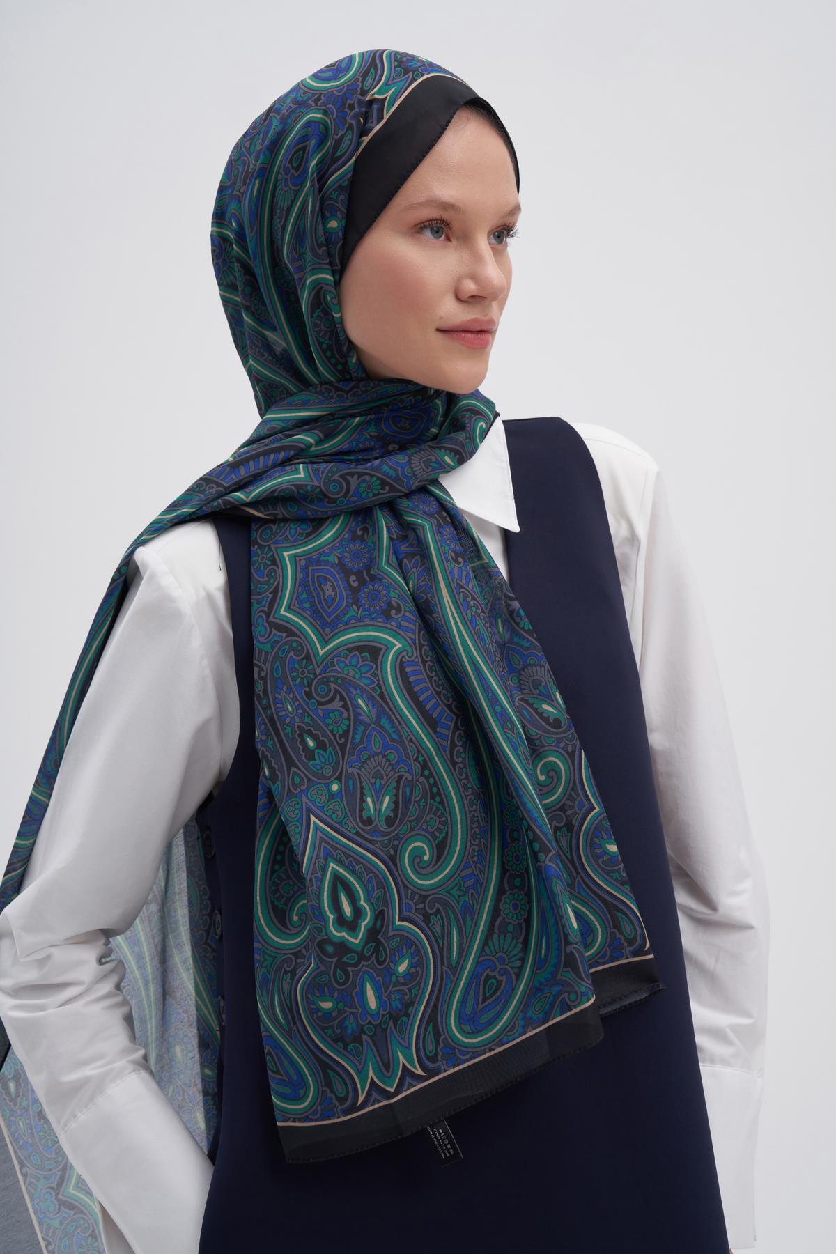 Marbella Okyanus Nilla Pamuklu Şal