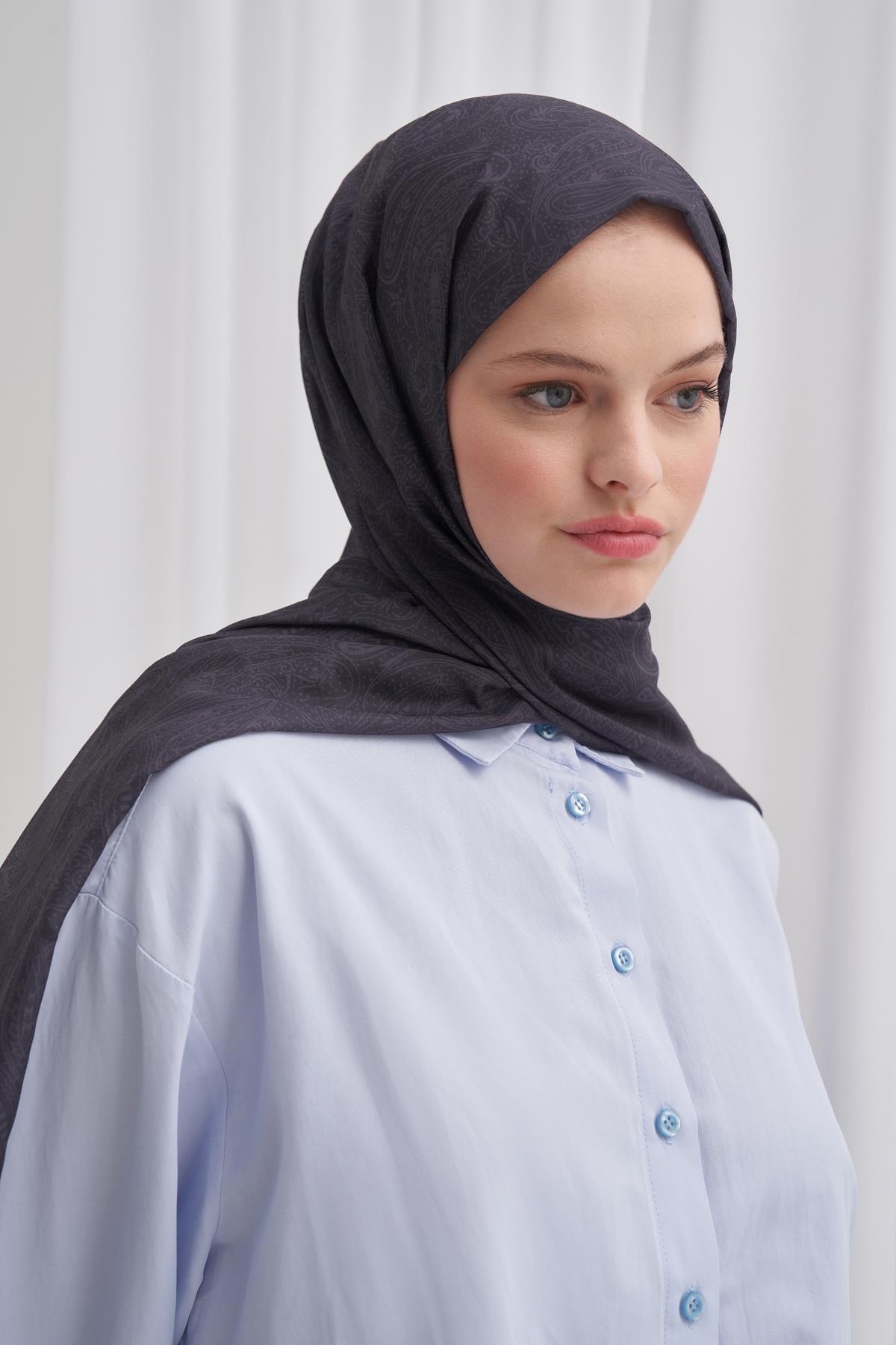 Nilla Pamuklu Şal Mistral Gül Kurusu