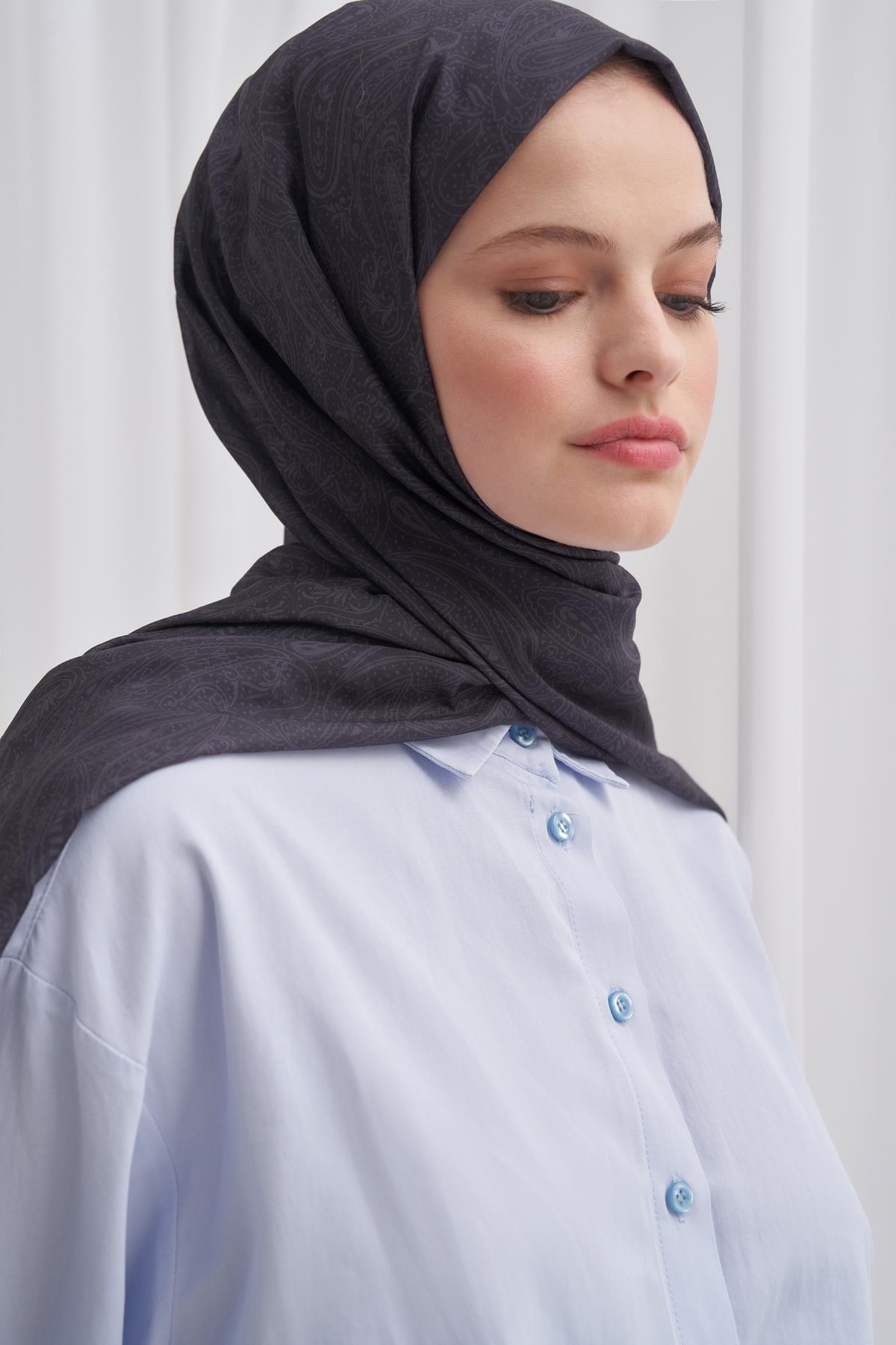 Nilla Pamuklu Şal Mistral Gül Kurusu