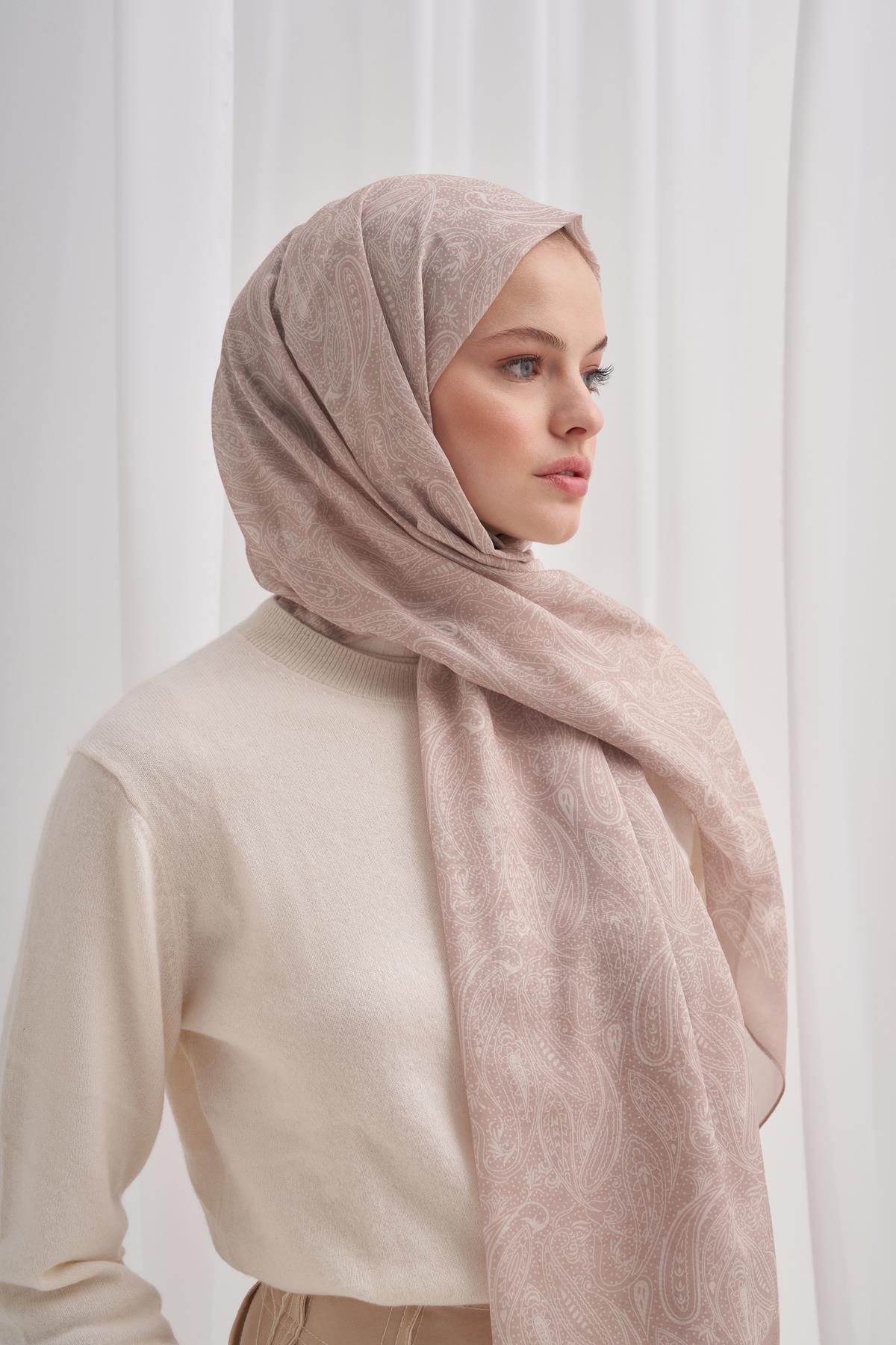 Nilla Pamuklu Şal Mistral Krem