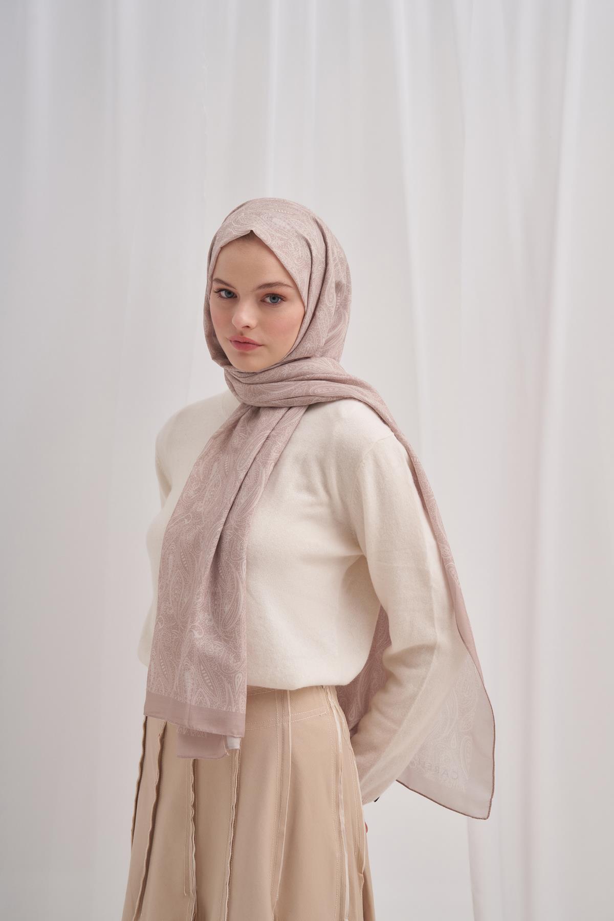 Nilla Pamuklu Şal Mistral Krem