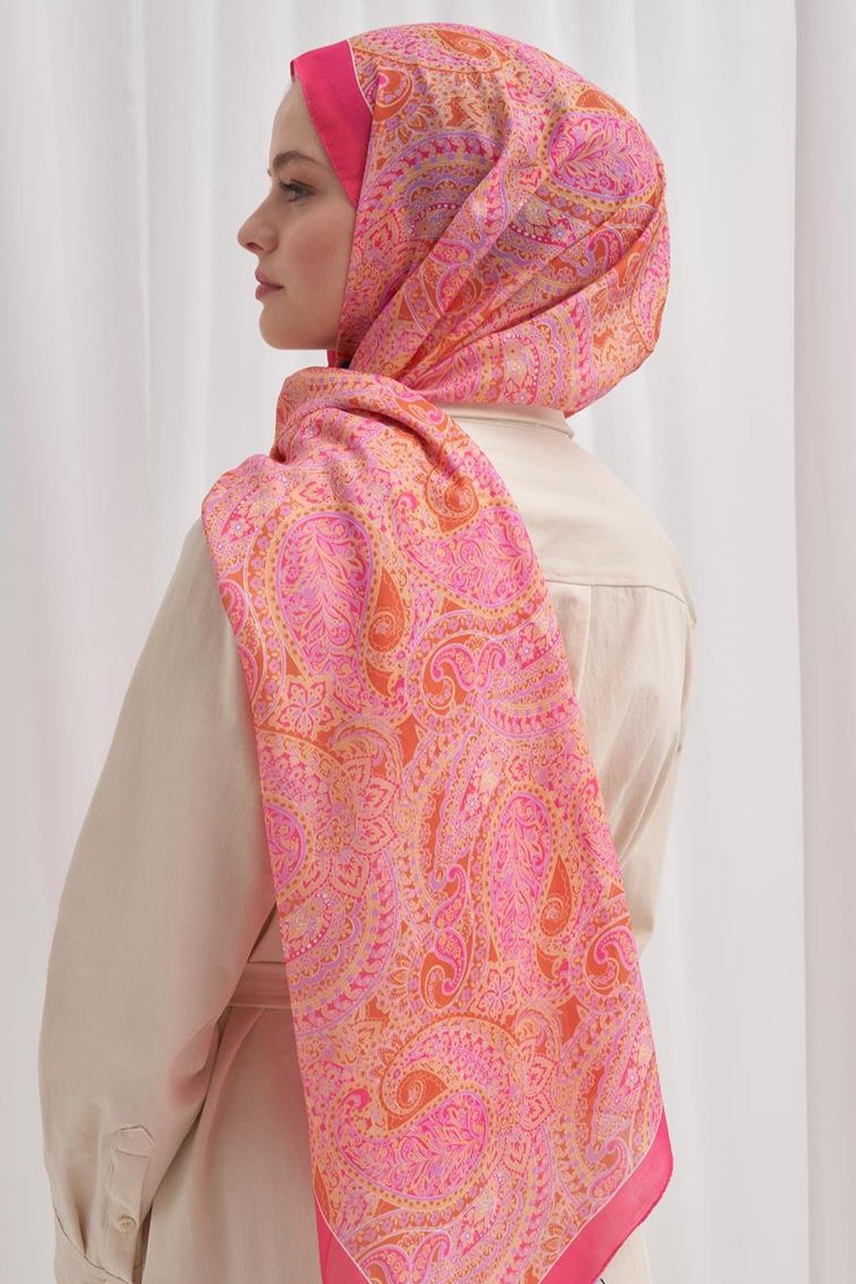 Nilla Pamuklu Şal Mystic Pembe