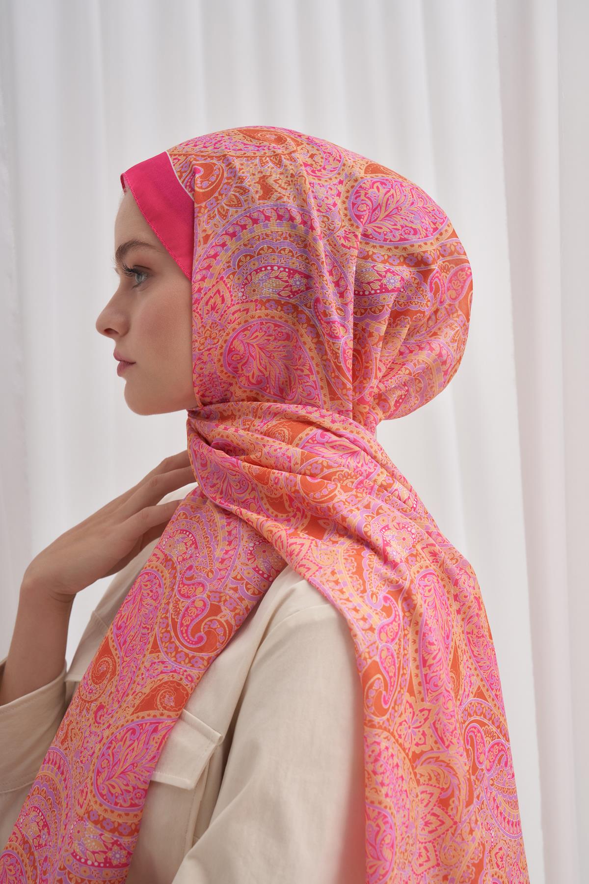 Nilla Pamuklu Şal Mystic Pembe