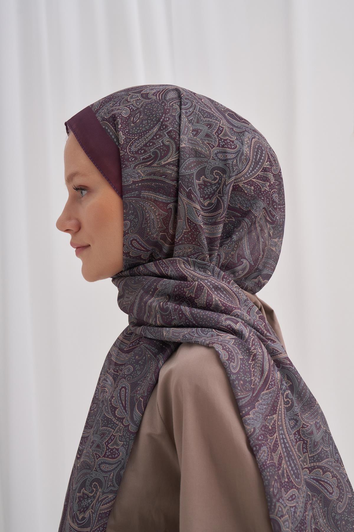 Nilla Pamuklu Şal Shades Kızıl