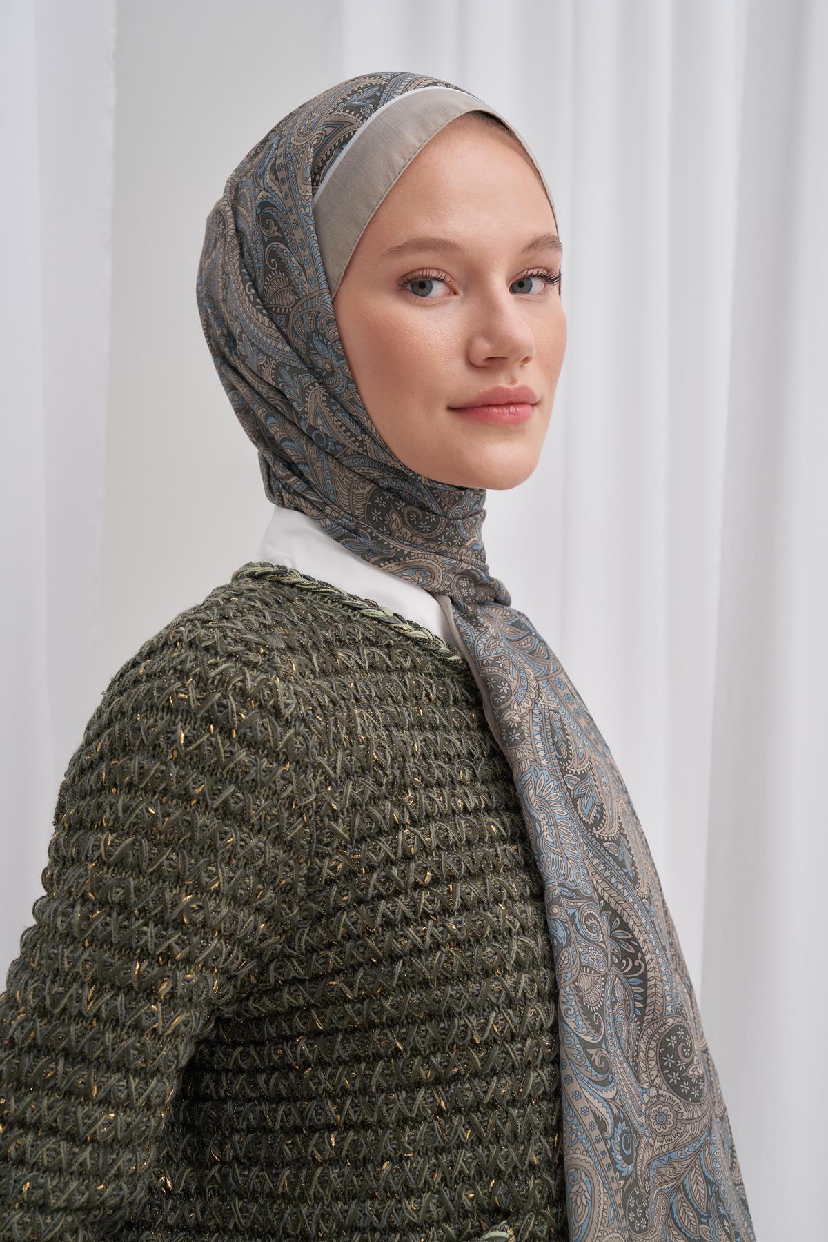 Nilla Pamuklu Şal Vega Yeşil