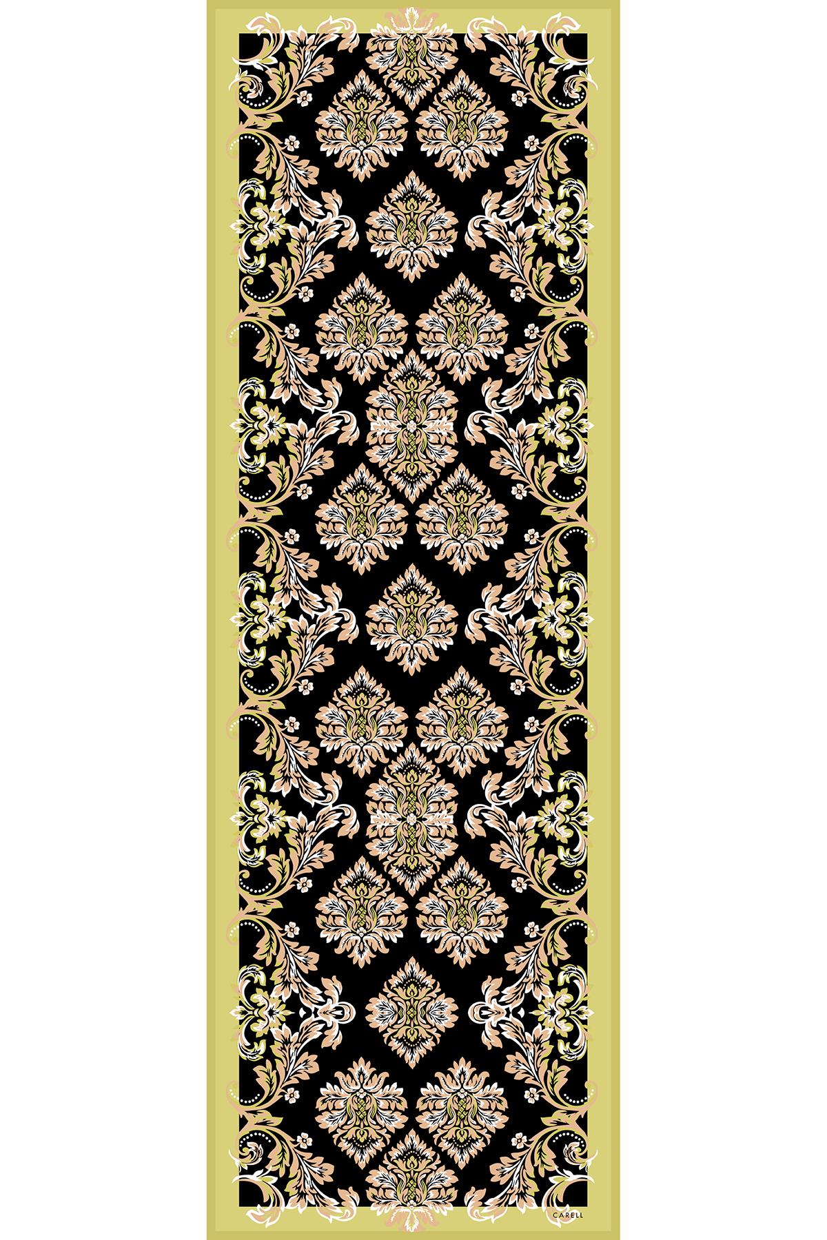 Nomad Siyah Comfy İpek Şal