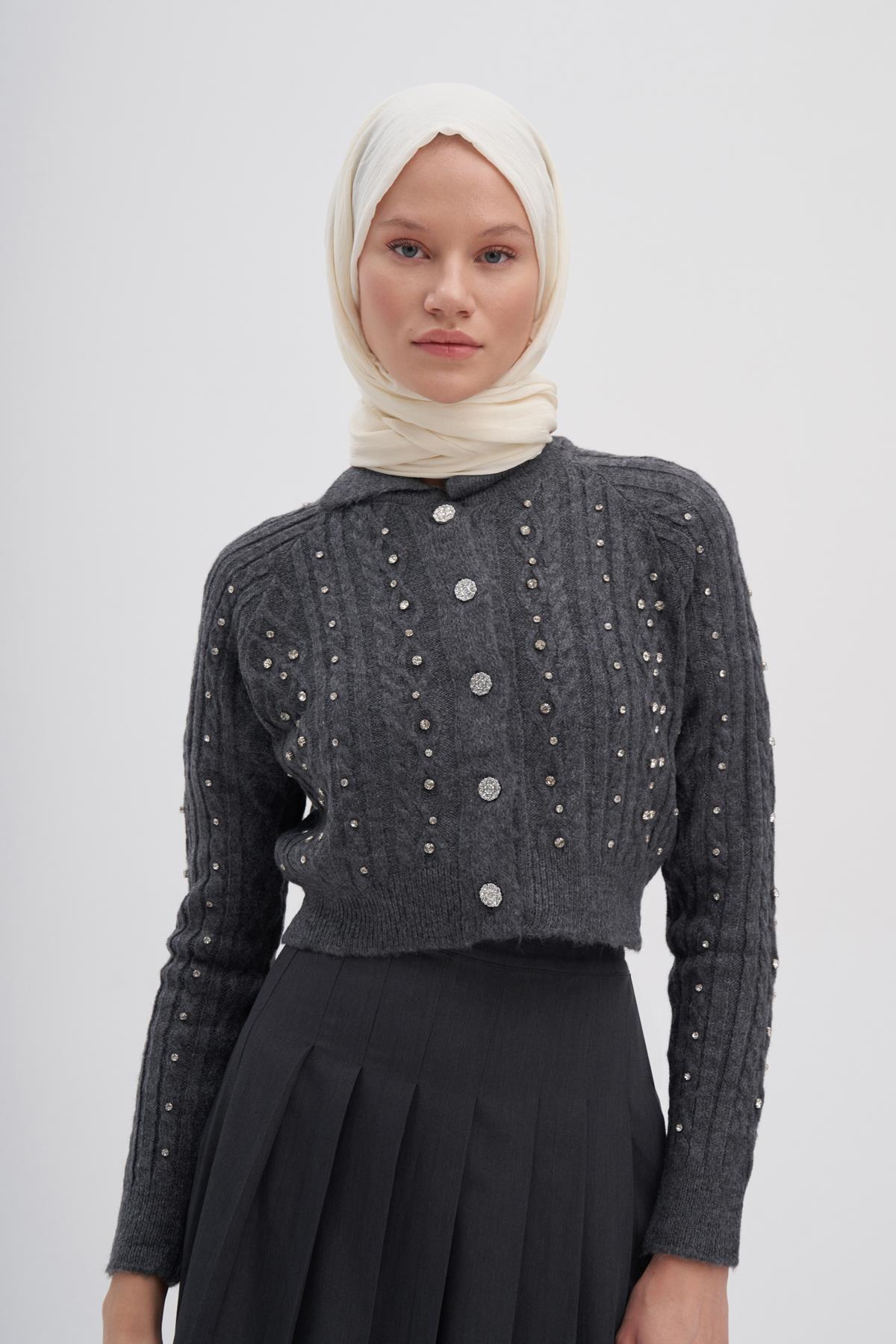 Organik  Kırışık  Şal İnci