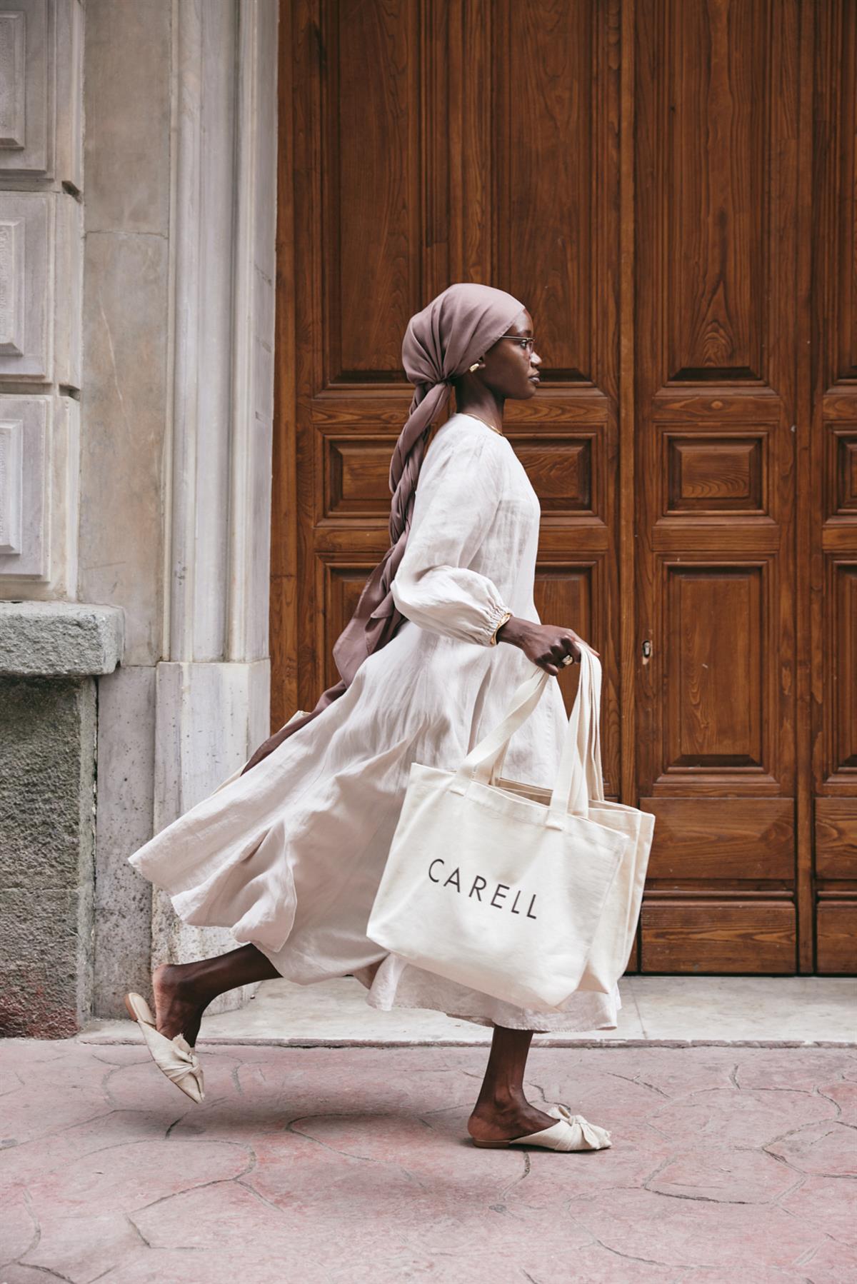 Şantuk Çift Taraflı İpekli Şal Soft Kahve