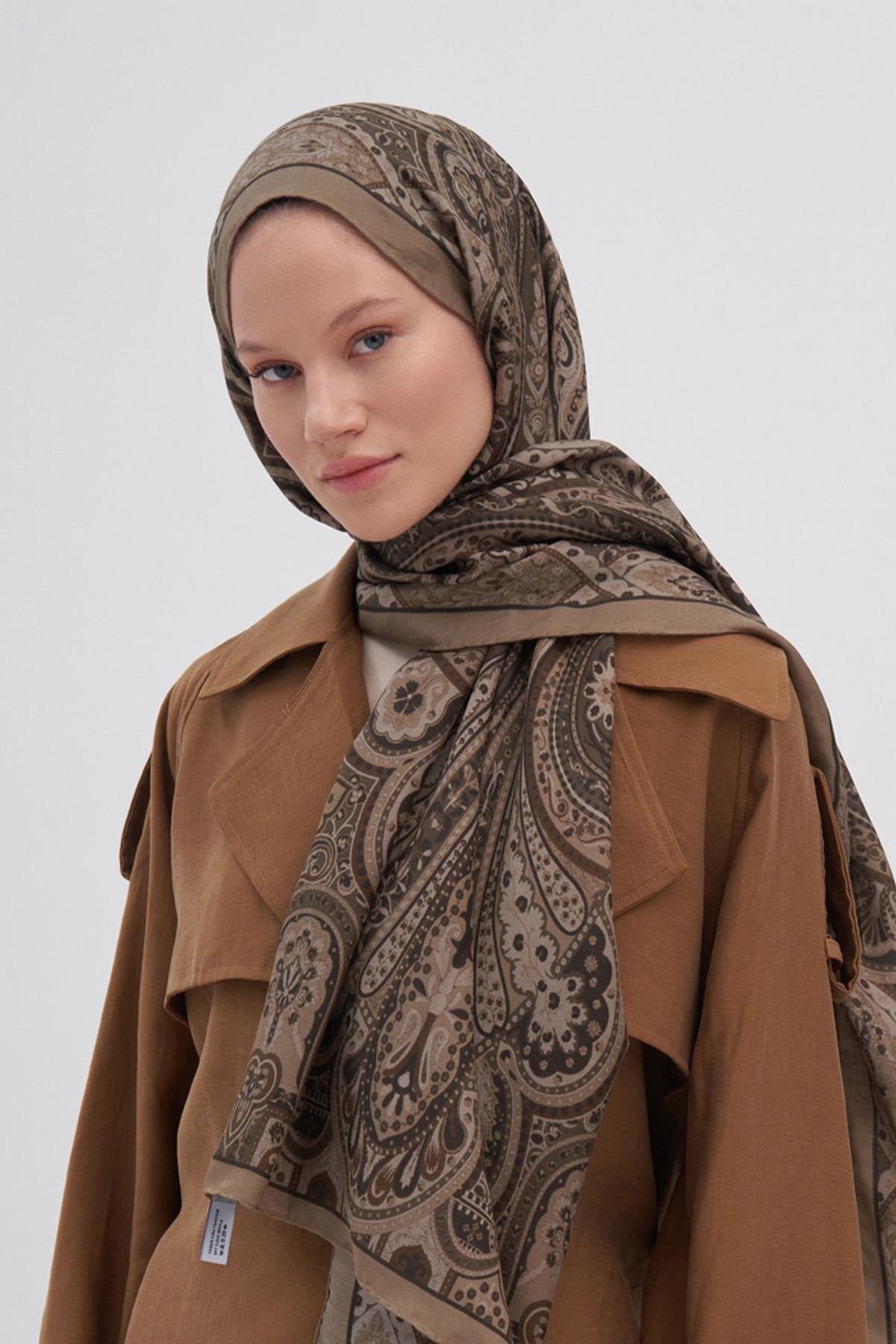 Saphire Vizon Early İpek Şal