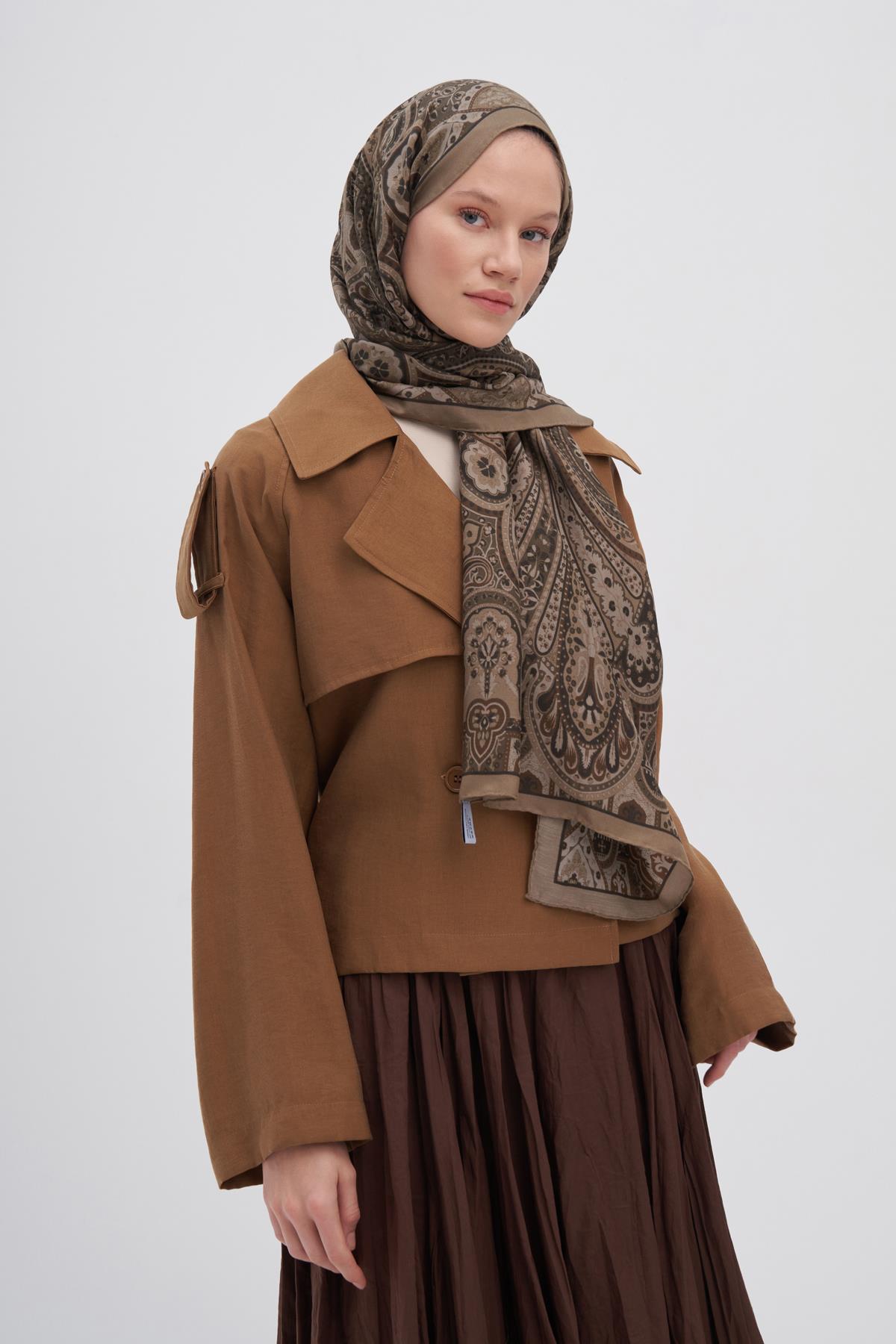 Saphire Vizon Early İpek Şal