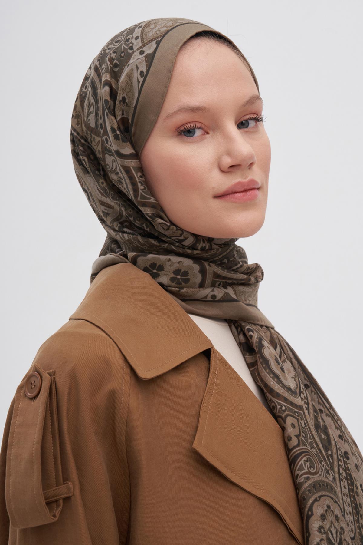 Saphire Vizon Early İpek Şal