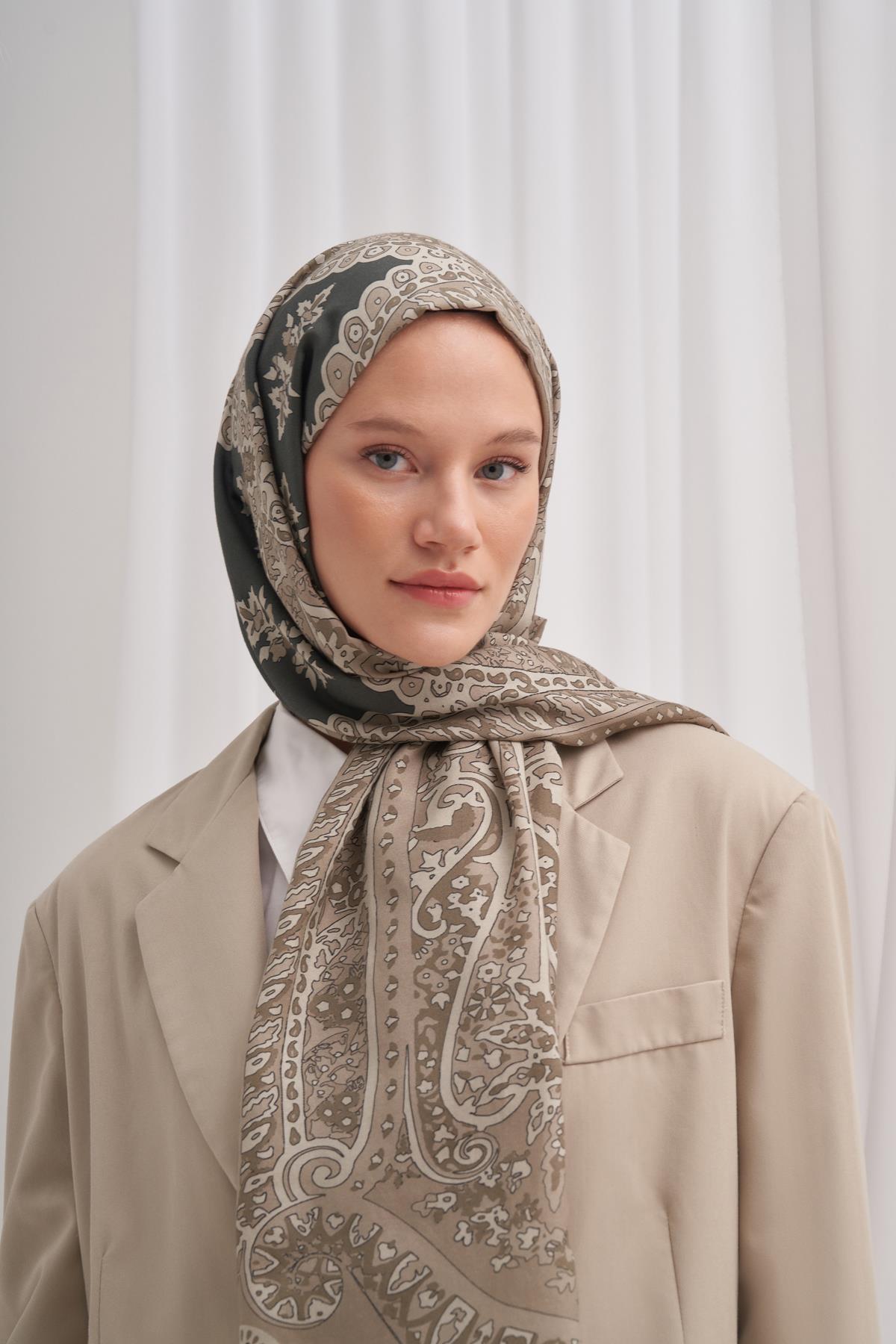 Savanna Vizon Comfy İpek Şal