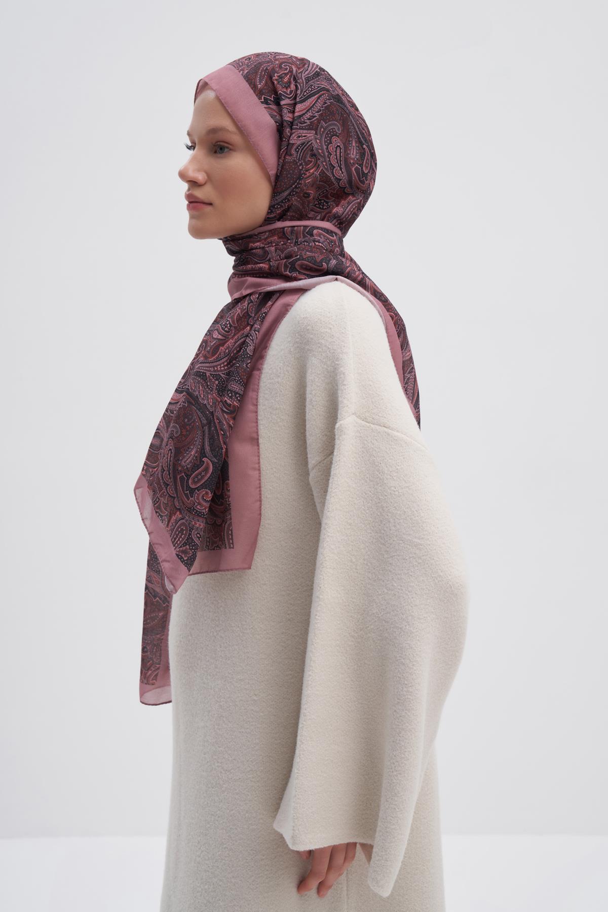 Shades Gül Kurusu Nilla Pamuklu Şal