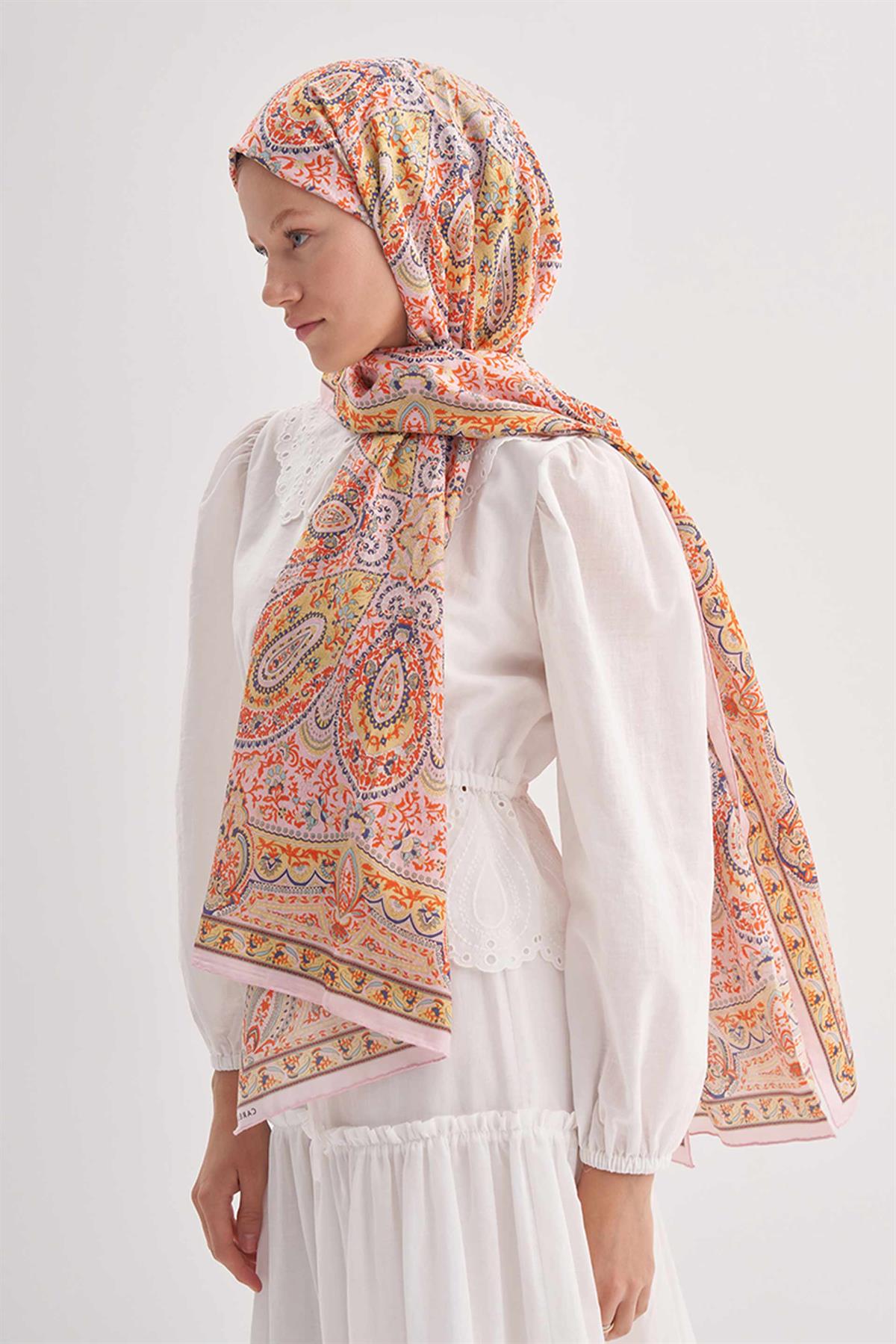 Sunset Comfy İpek Şal