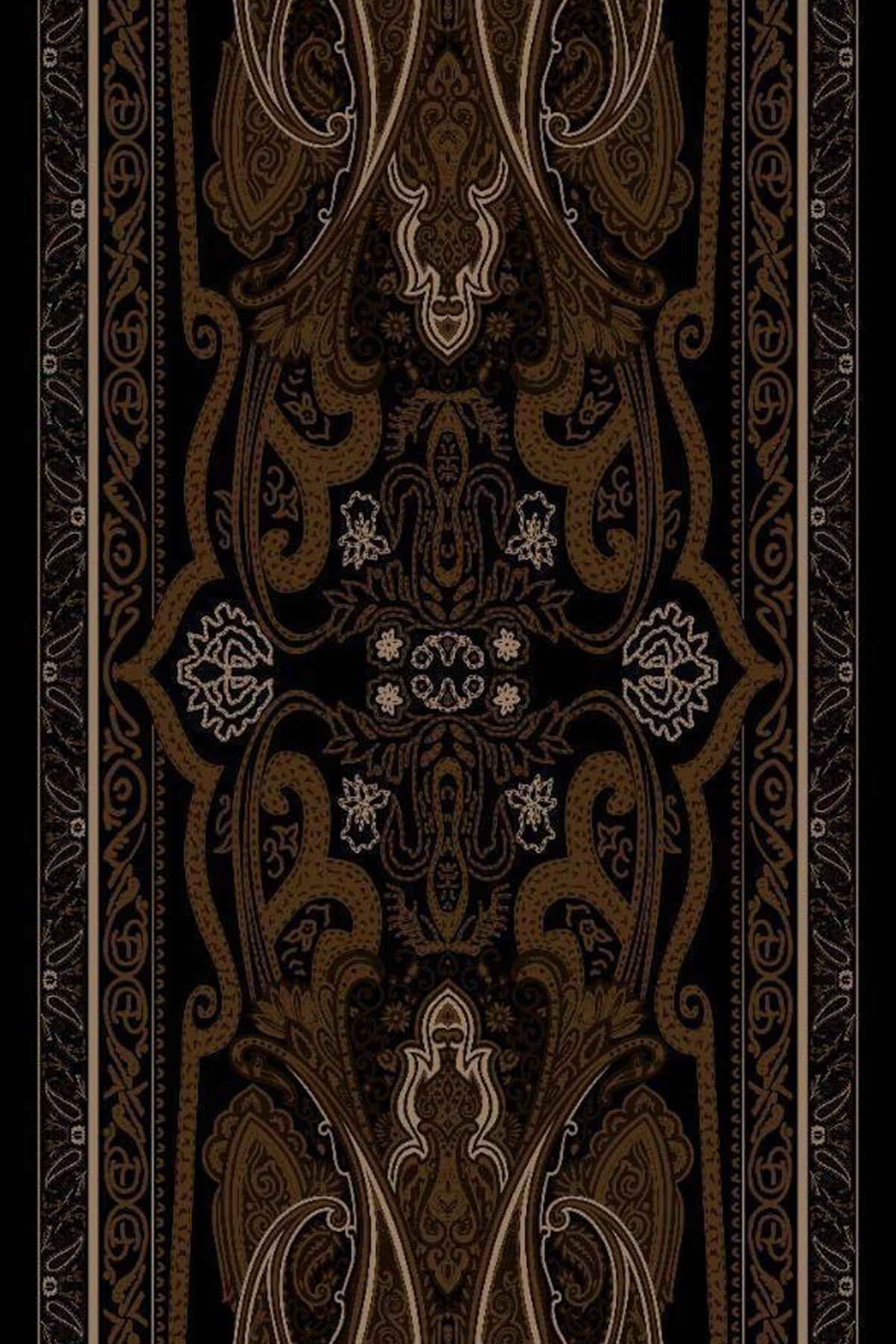 Vintage Acı Kahve Nilla Pamuklu Şal