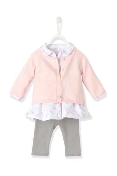 Kız Bebek Üçlü Pembe