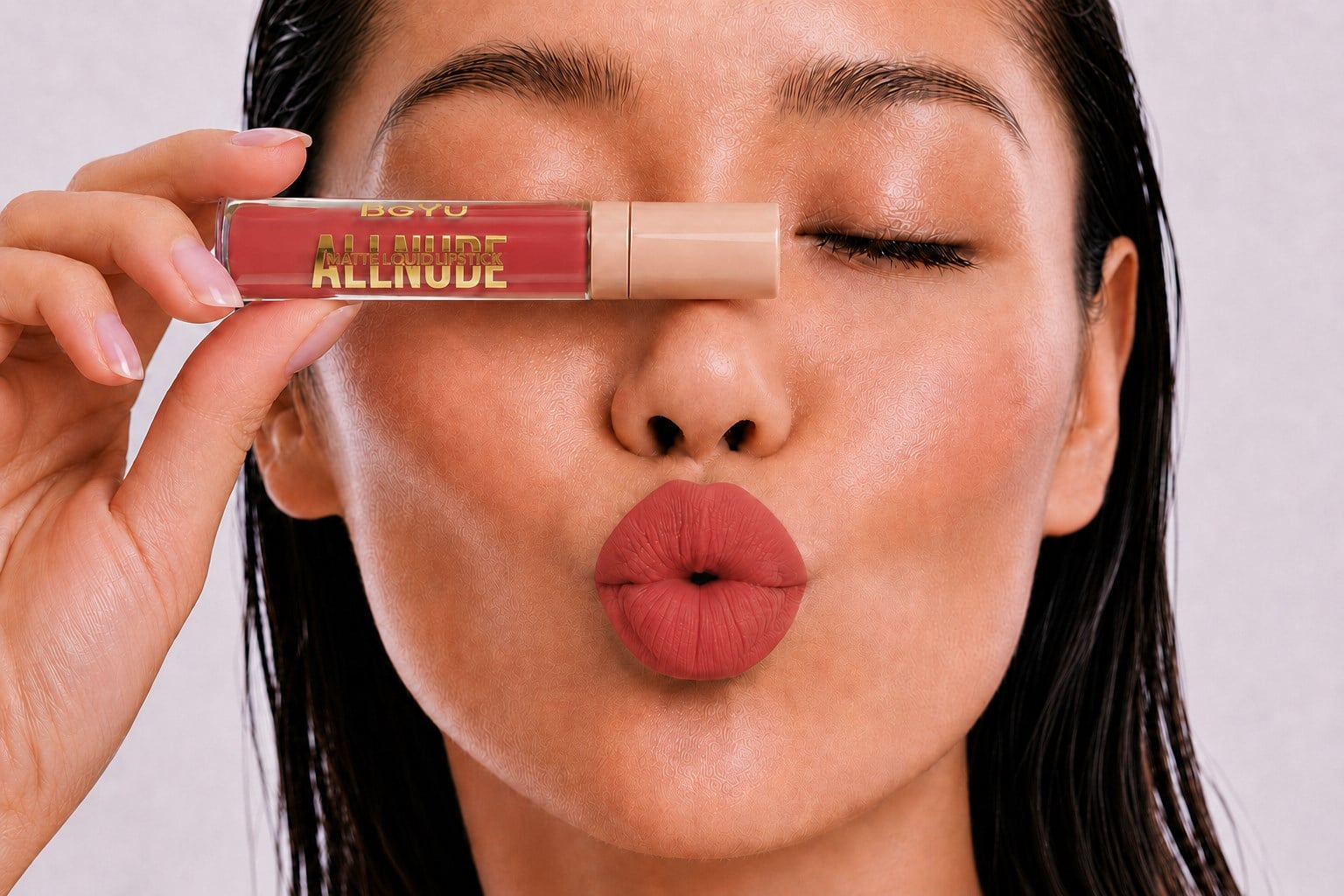 All Nude Matte Liquid - 06 - Lipstick Uzun Süre Kalıcı Mat Likit Ruj